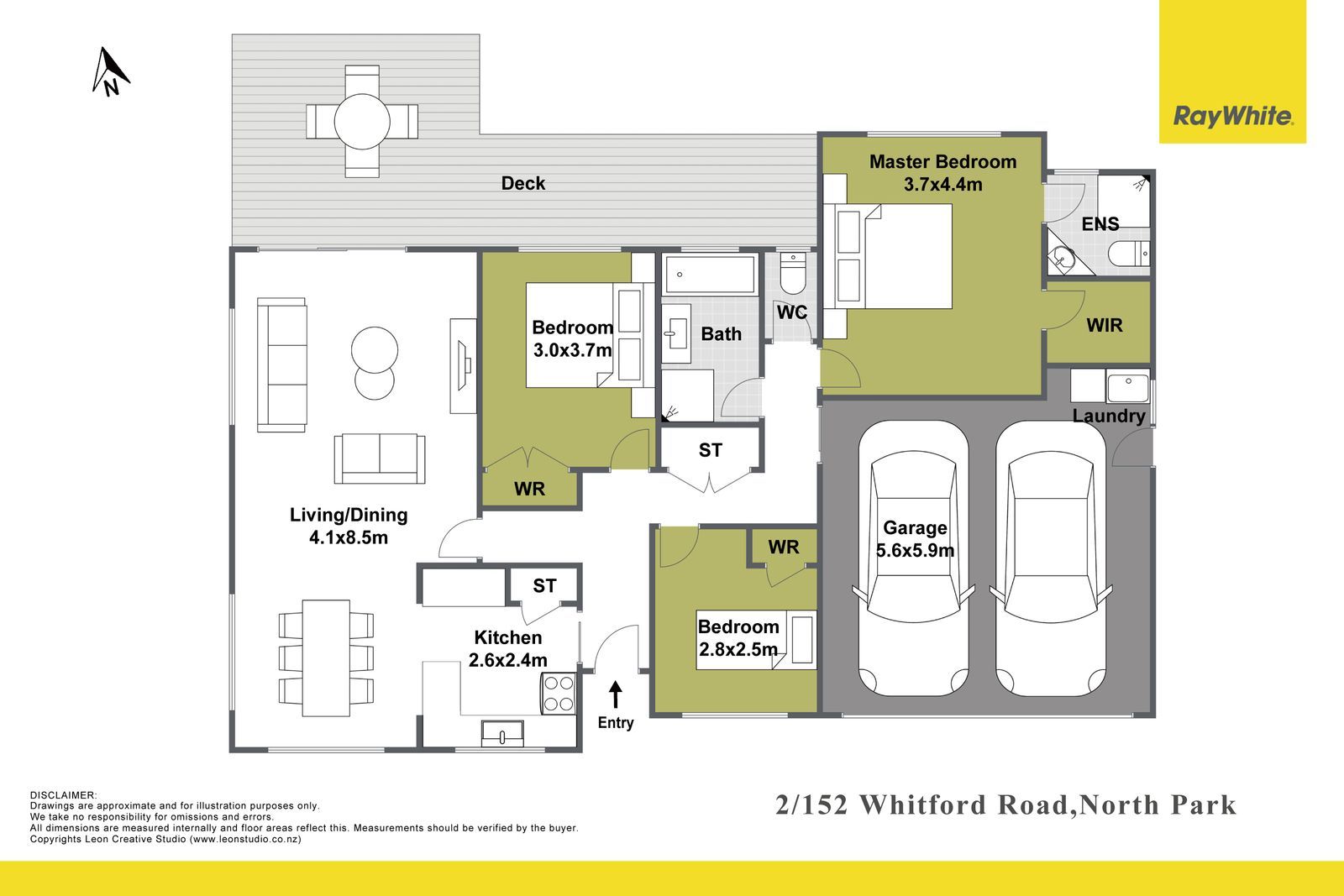 2/152 Whitford Road, Somerville, Manukau City