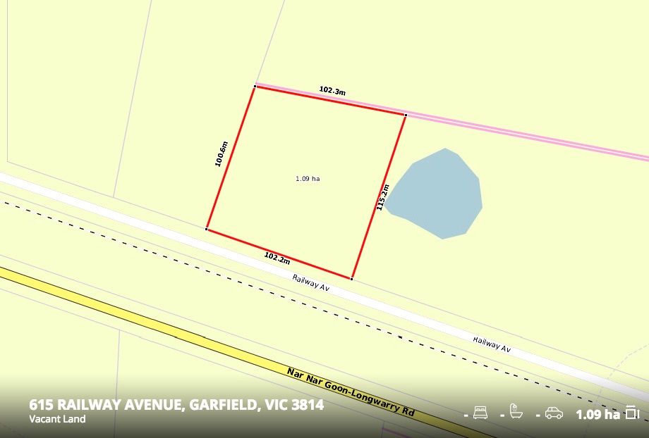 615 Railway Avenue, Garfield, VIC 3814