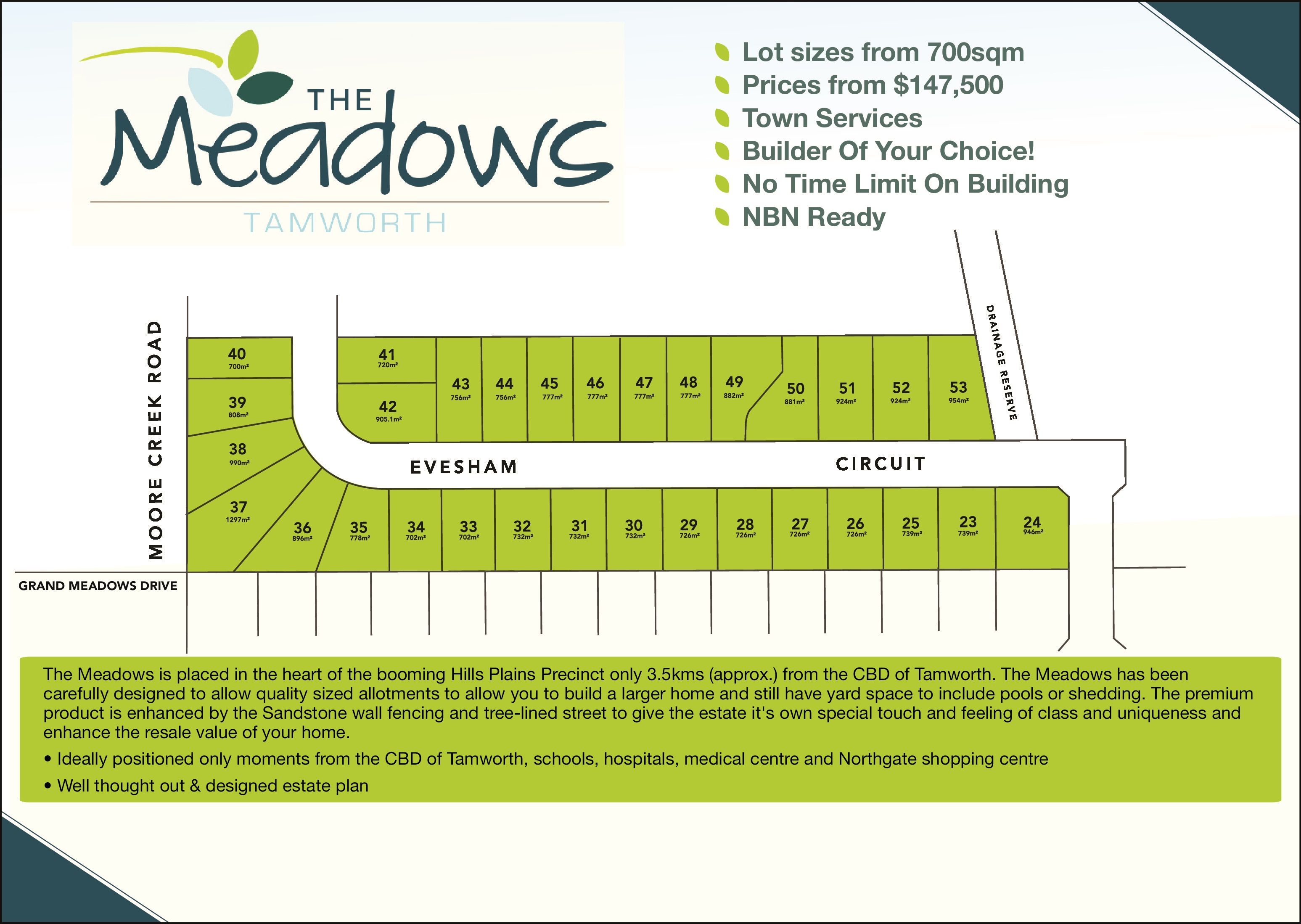 Lot 31 Evesham Circuit, The Meadows Estate, TAMWORTH NSW 2340