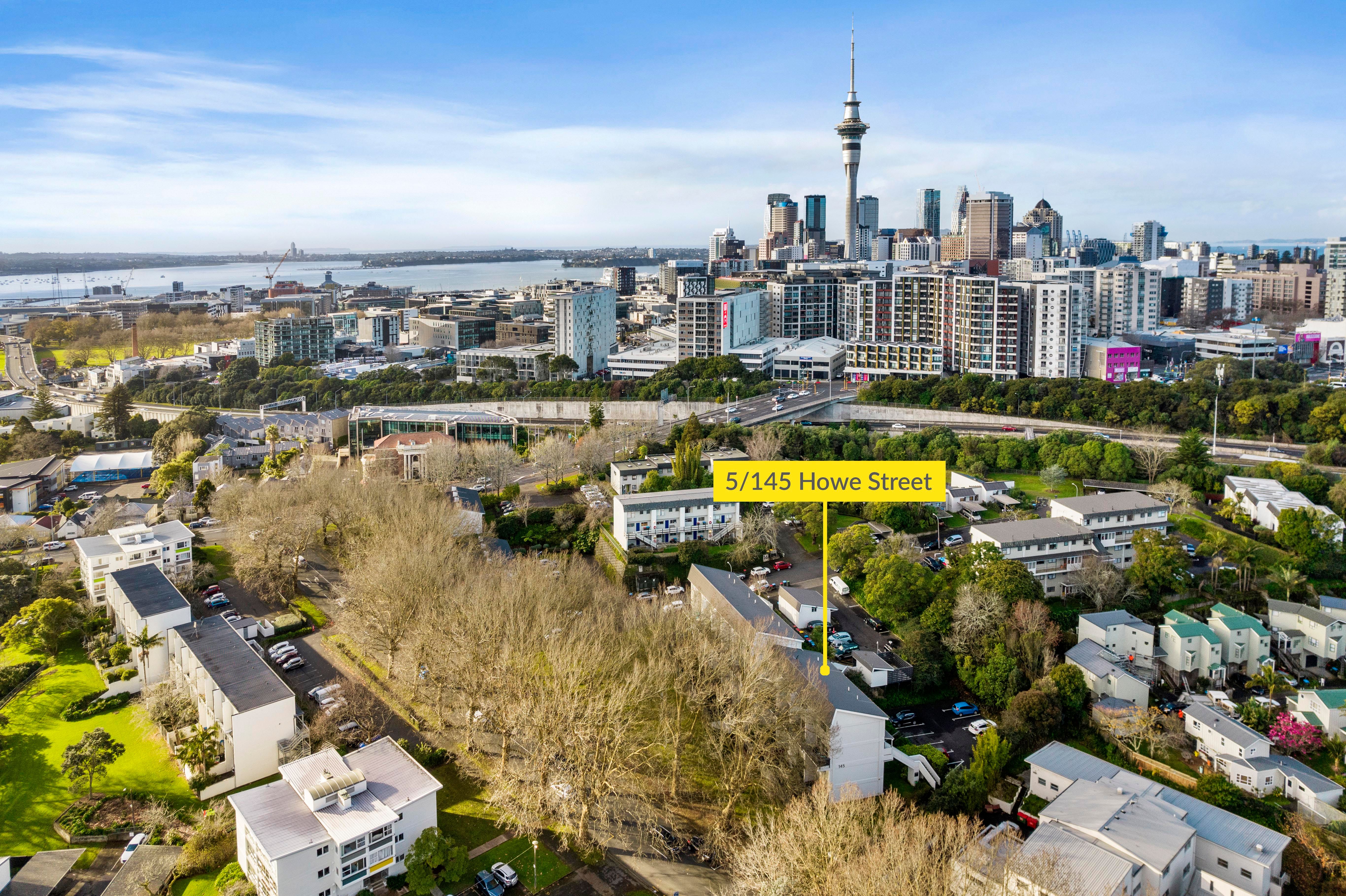 5/145 Howe Street, Freemans Bay, Auckland City