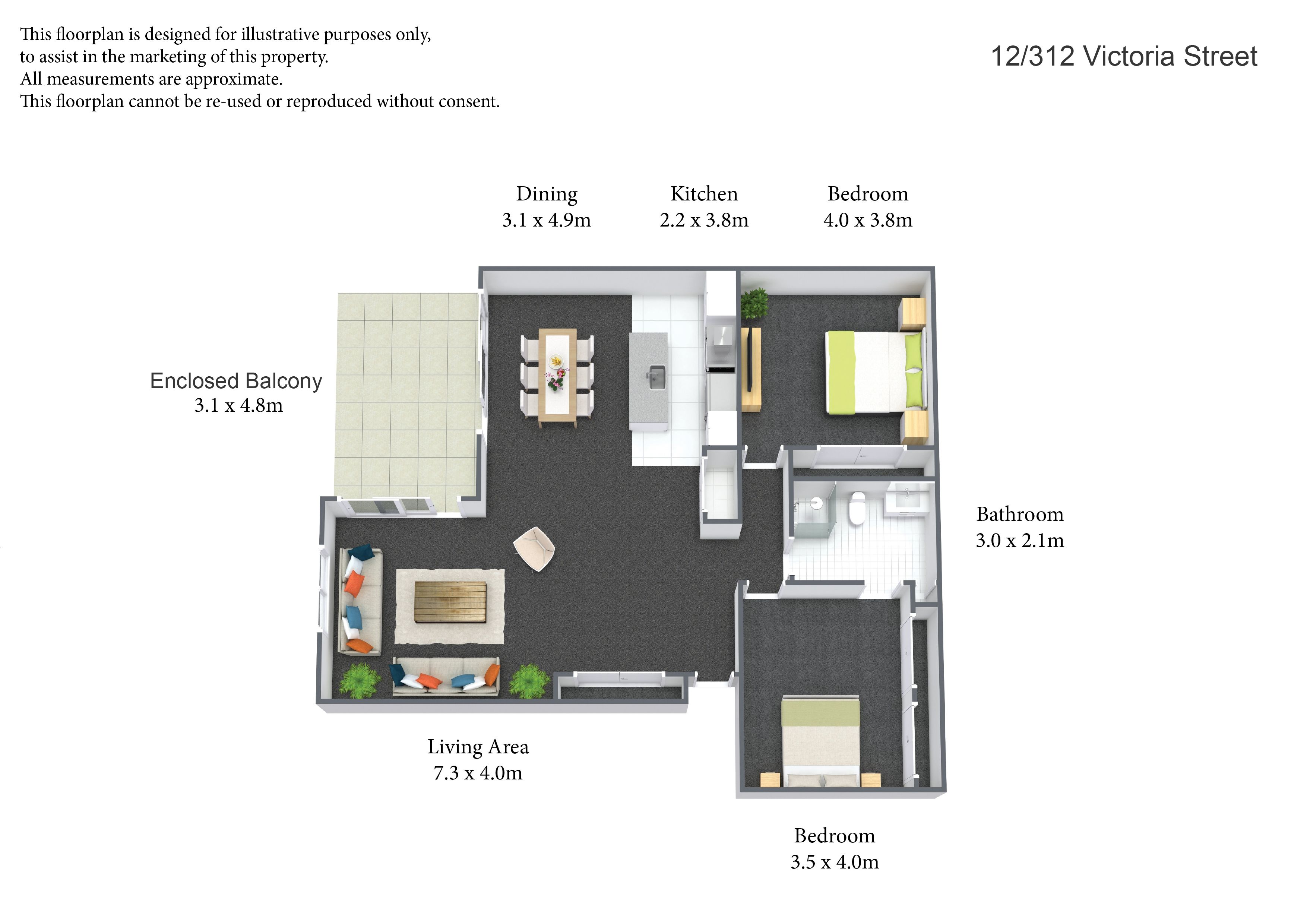12/312 Victoria Street, Hamilton Central, Hamilton City