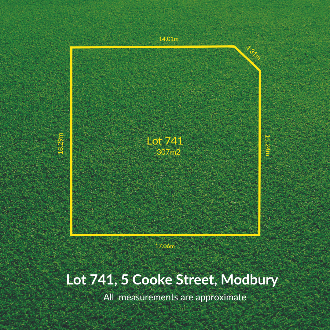 Lot 740 5 Cooke Street, Modbury, SA 5092