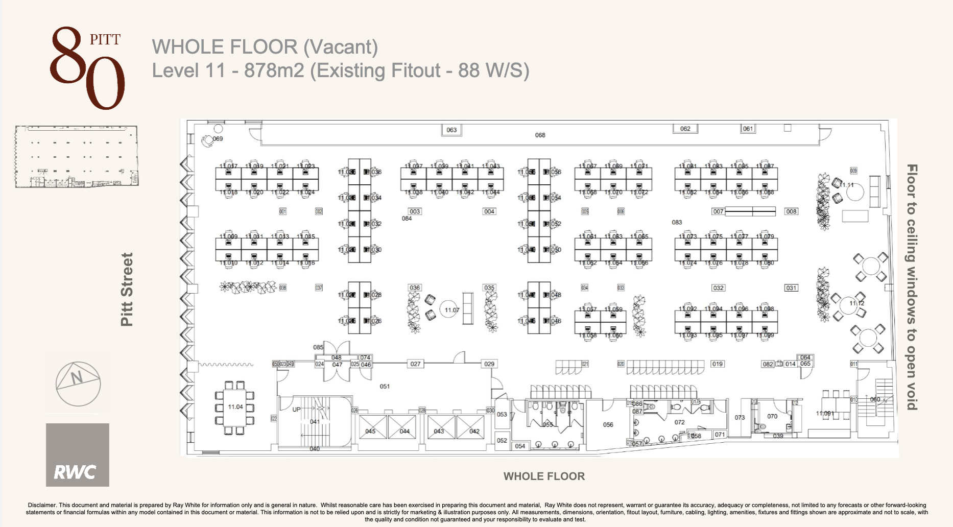 Whole Level 11/80 Pitt Street, Sydney, NSW 2000