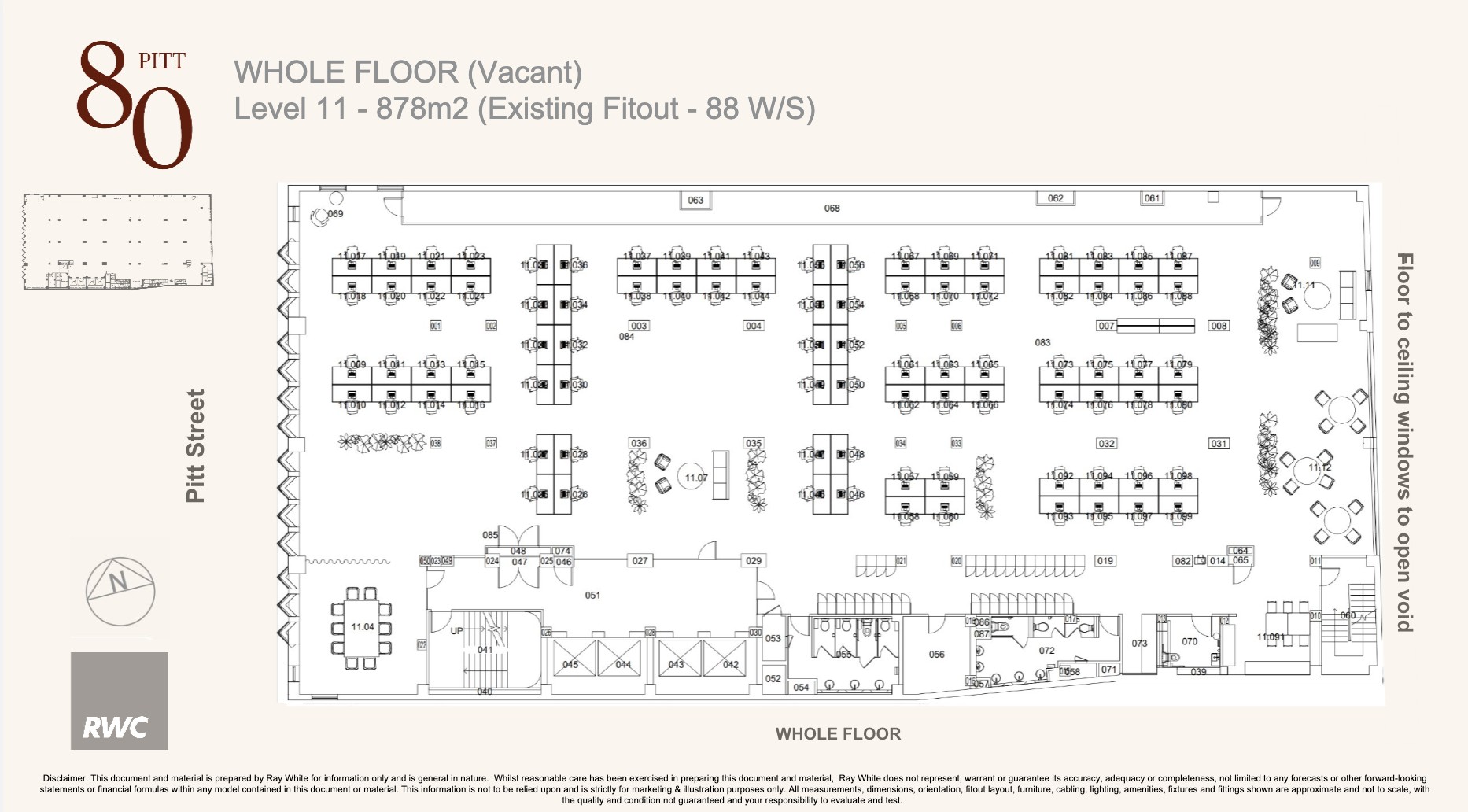 Whole Level 11/80 Pitt Street, Sydney, NSW 2000