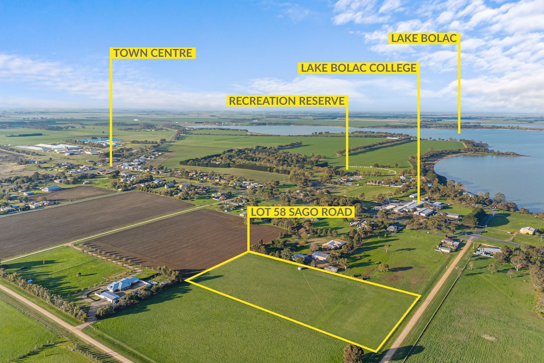 Lot 58 Sago Road — photo from Ray White Ararat