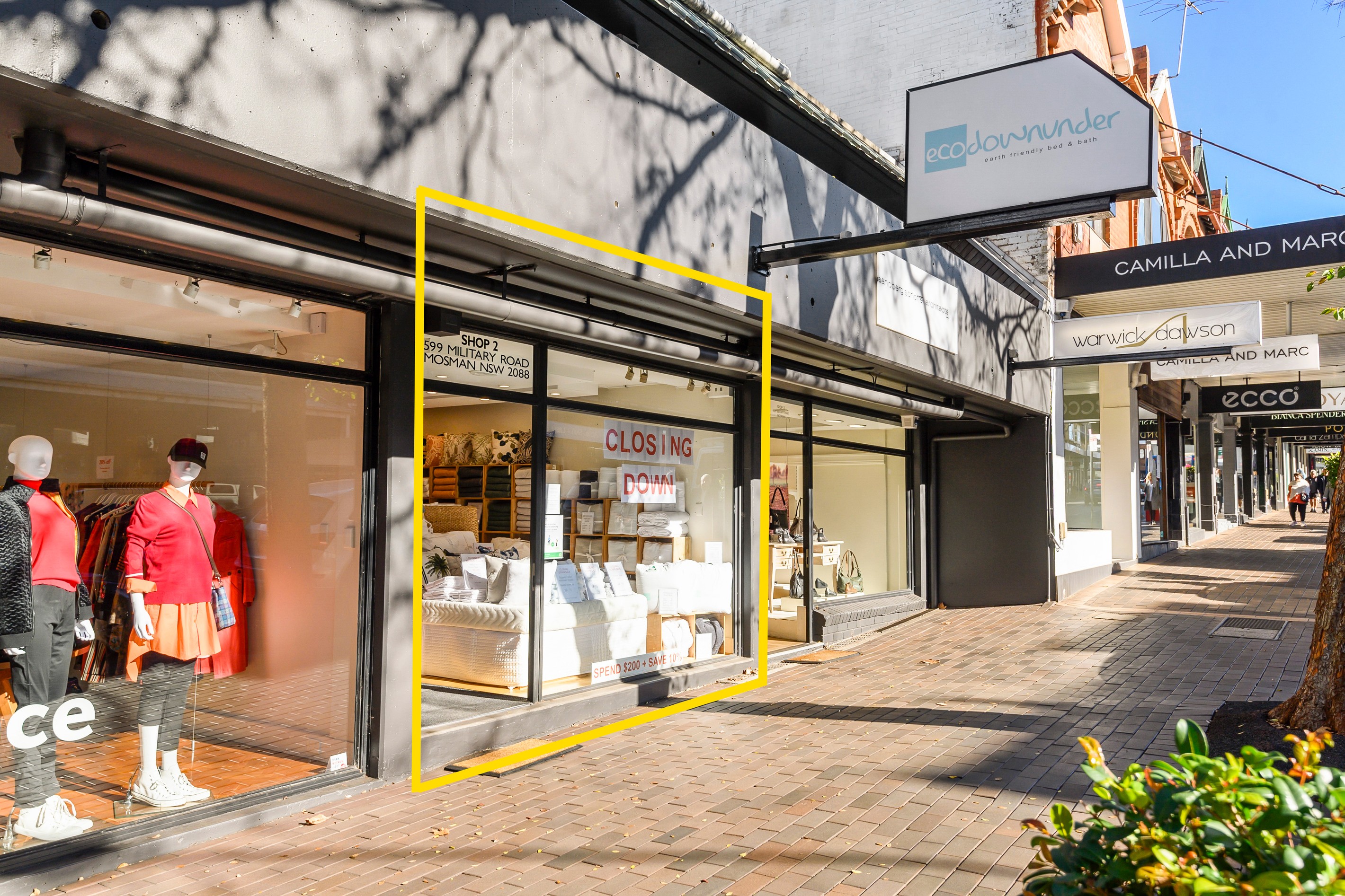 Shop 2 599 Military Road, Mosman, NSW 2088
