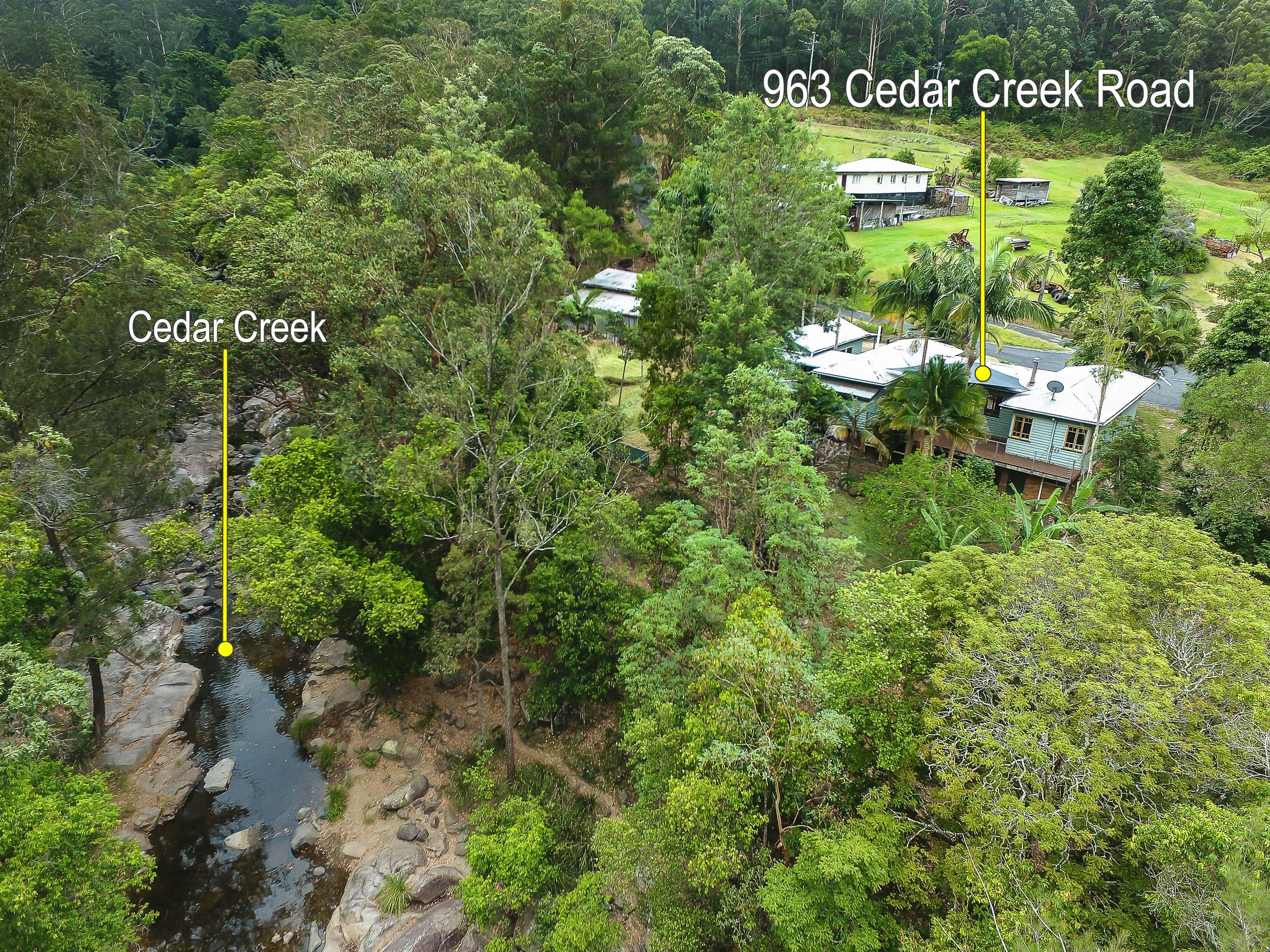 963 Cedar Creek Road, Cedar Creek, QLD Residential House Sold