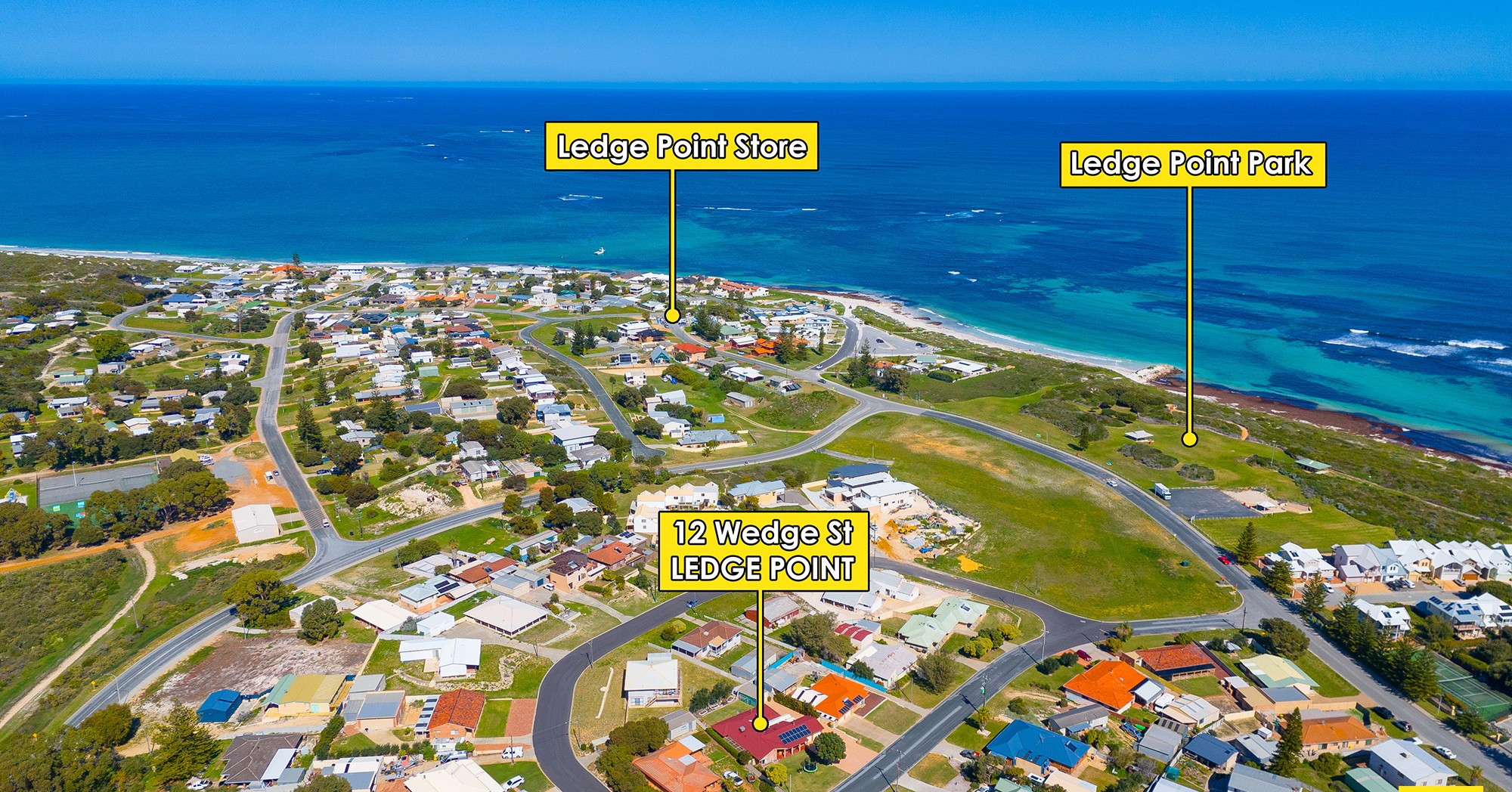 Ledge Point Map 12 Wedge Street, Ledge Point, WA 6043 - Sold House - Ray White Lancelin