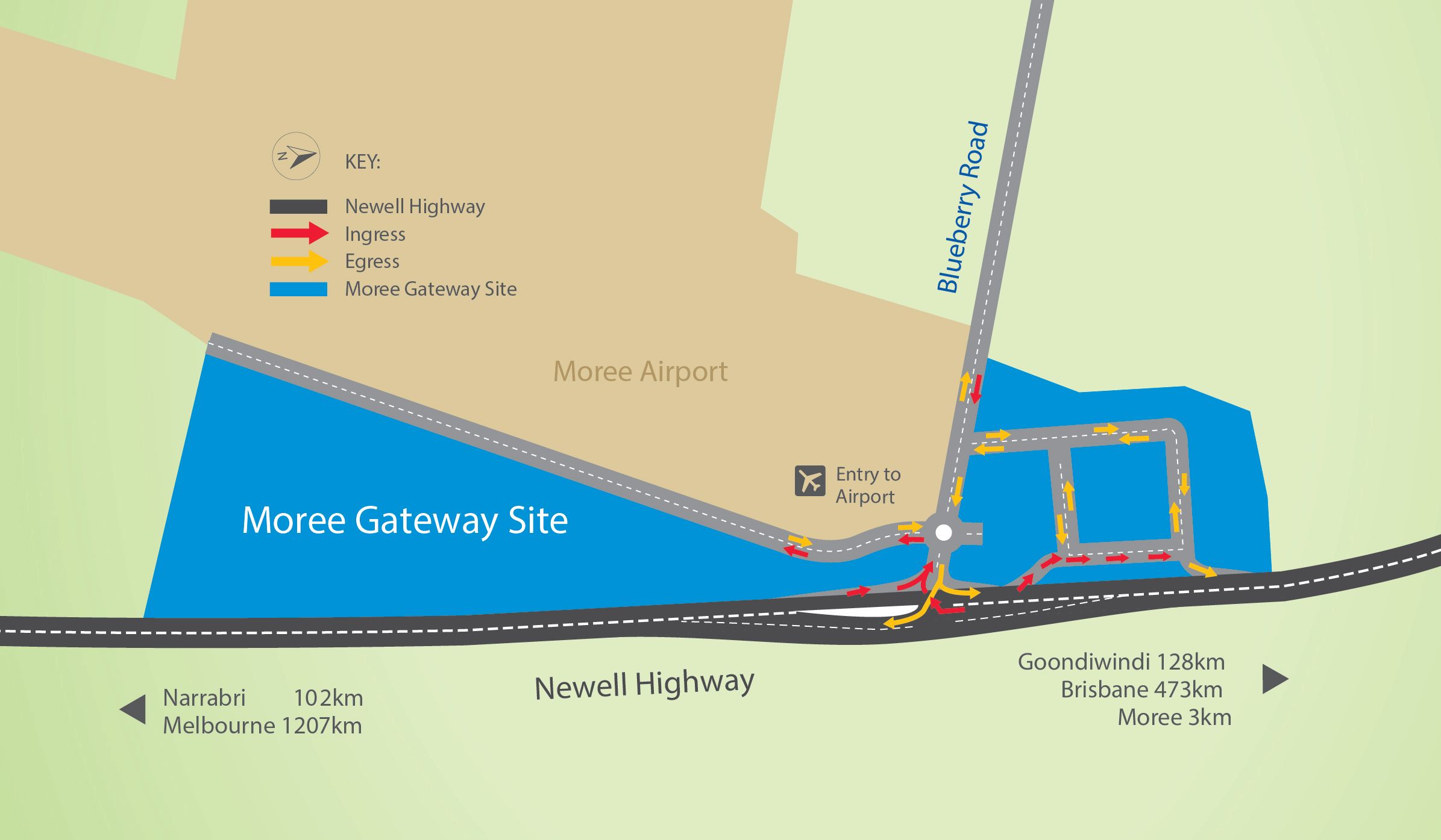 '' Moree Gateway", Moree, NSW 2400