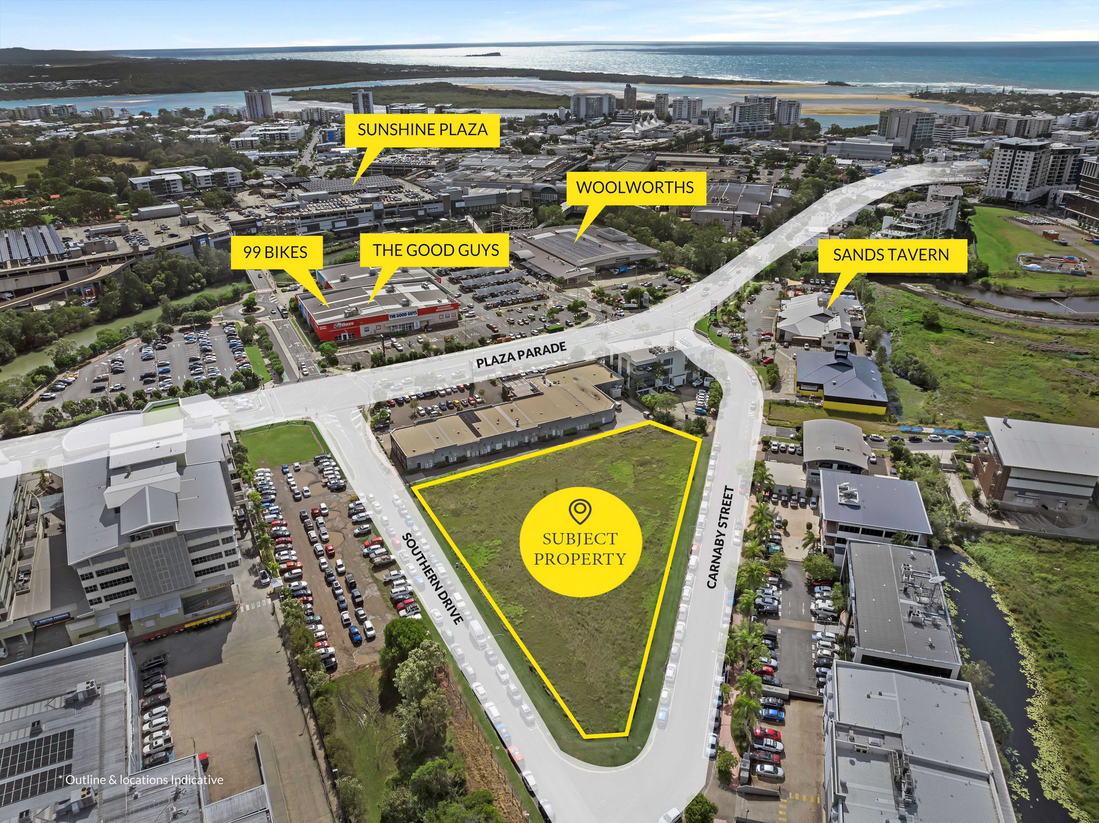7 & 11 Southern Drive & 10 Carnaby Street, Maroochydore, QLD 4558