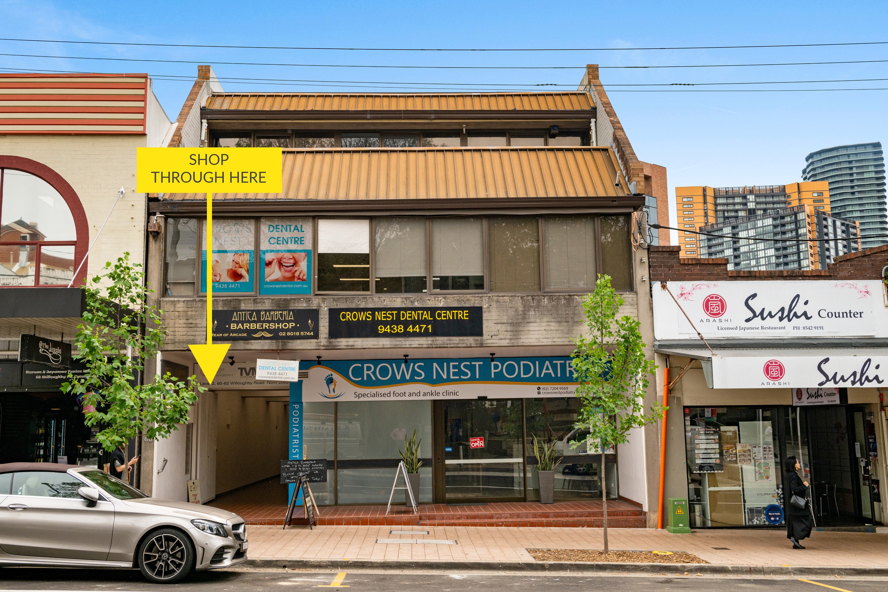 Shop 2/60 - 62 Willoughby Road, Crows Nest, NSW 2065