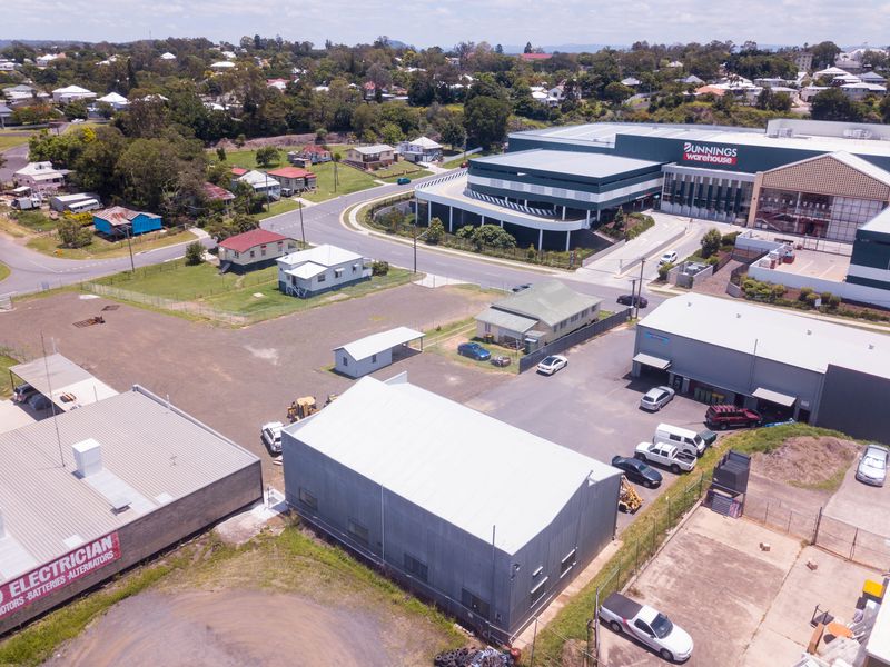 commercial industrial/warehouse property leased west