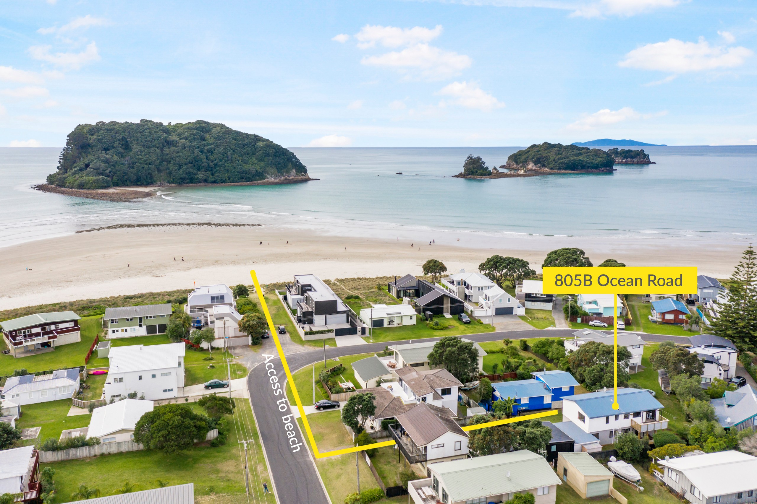 805B Ocean Road, Whangamata, Thames Coromandel District
