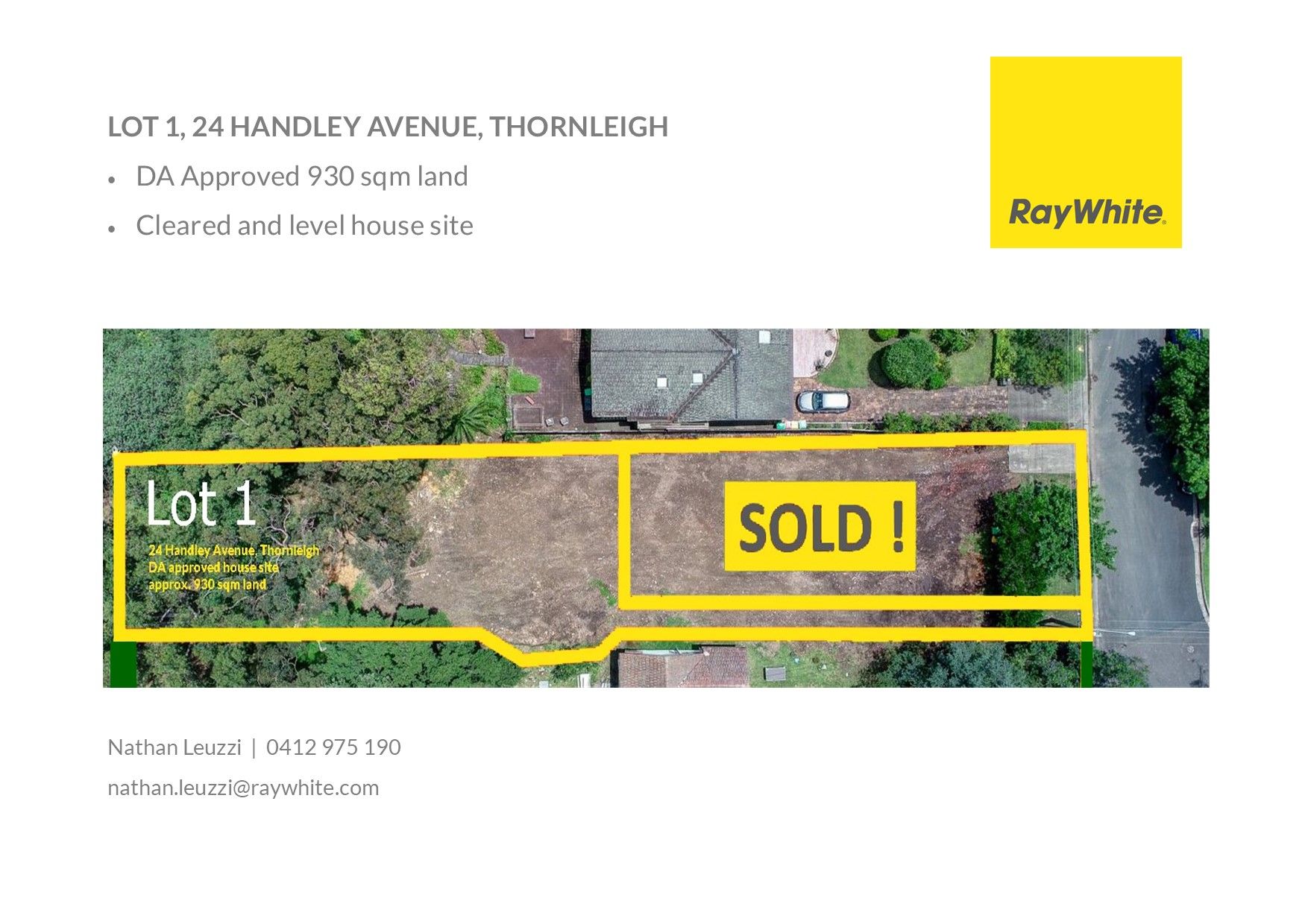 Lot 1, 24 Handley Avenue, Thornleigh, NSW 2120