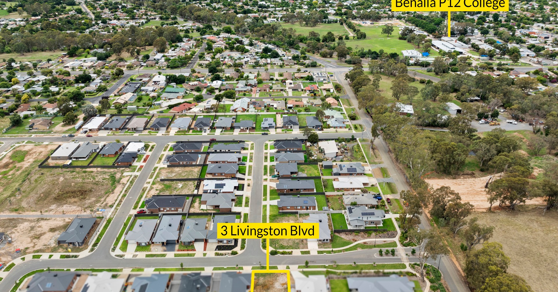 Land for Sale - 3 Livingston Boulevard, Benalla, VIC 3672