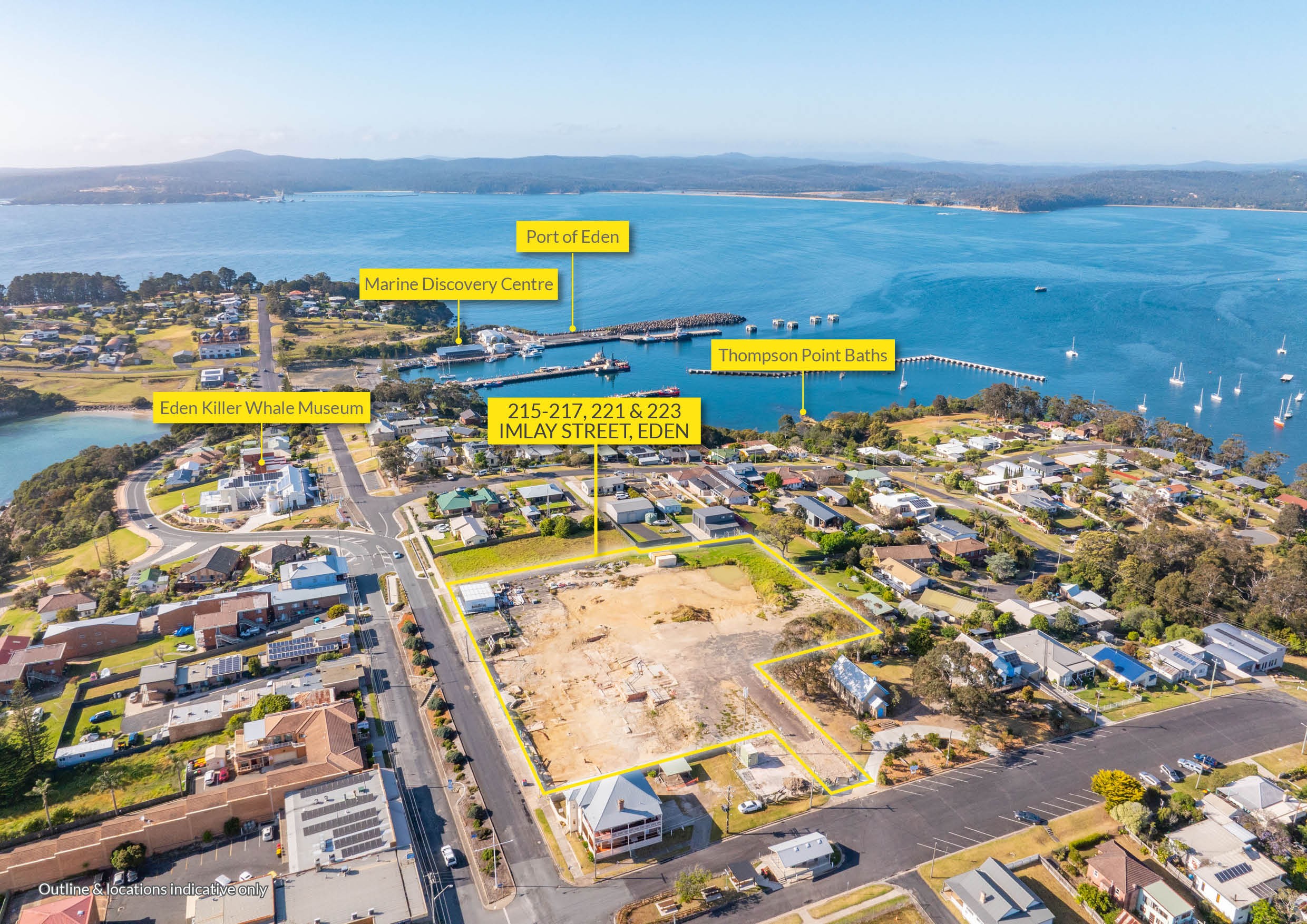 215-217, 221 & 223 Imlay Street, Eden, NSW 2551