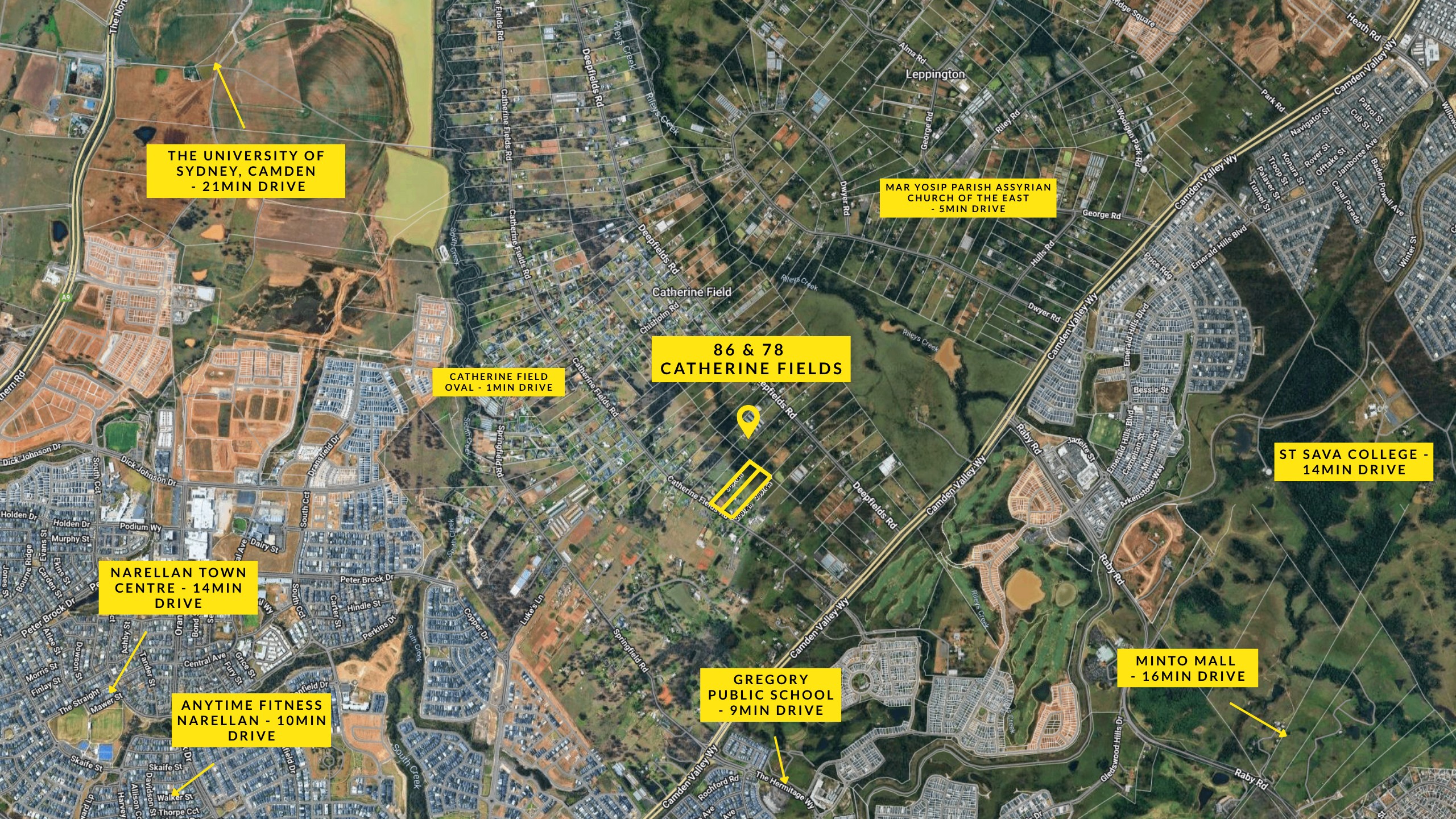 78 & 86 Catherine Fields Road, Catherine Field, NSW 2557