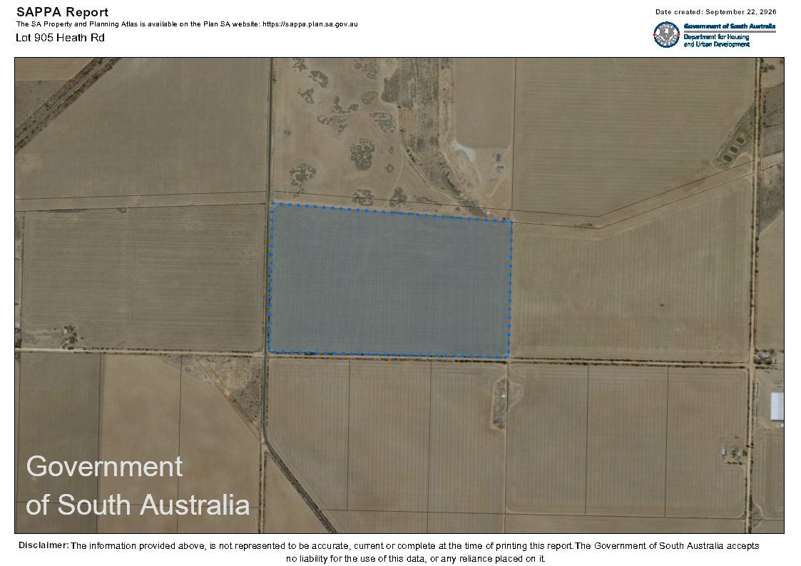 Section 905 Heath Road, Kadina, SA 5554