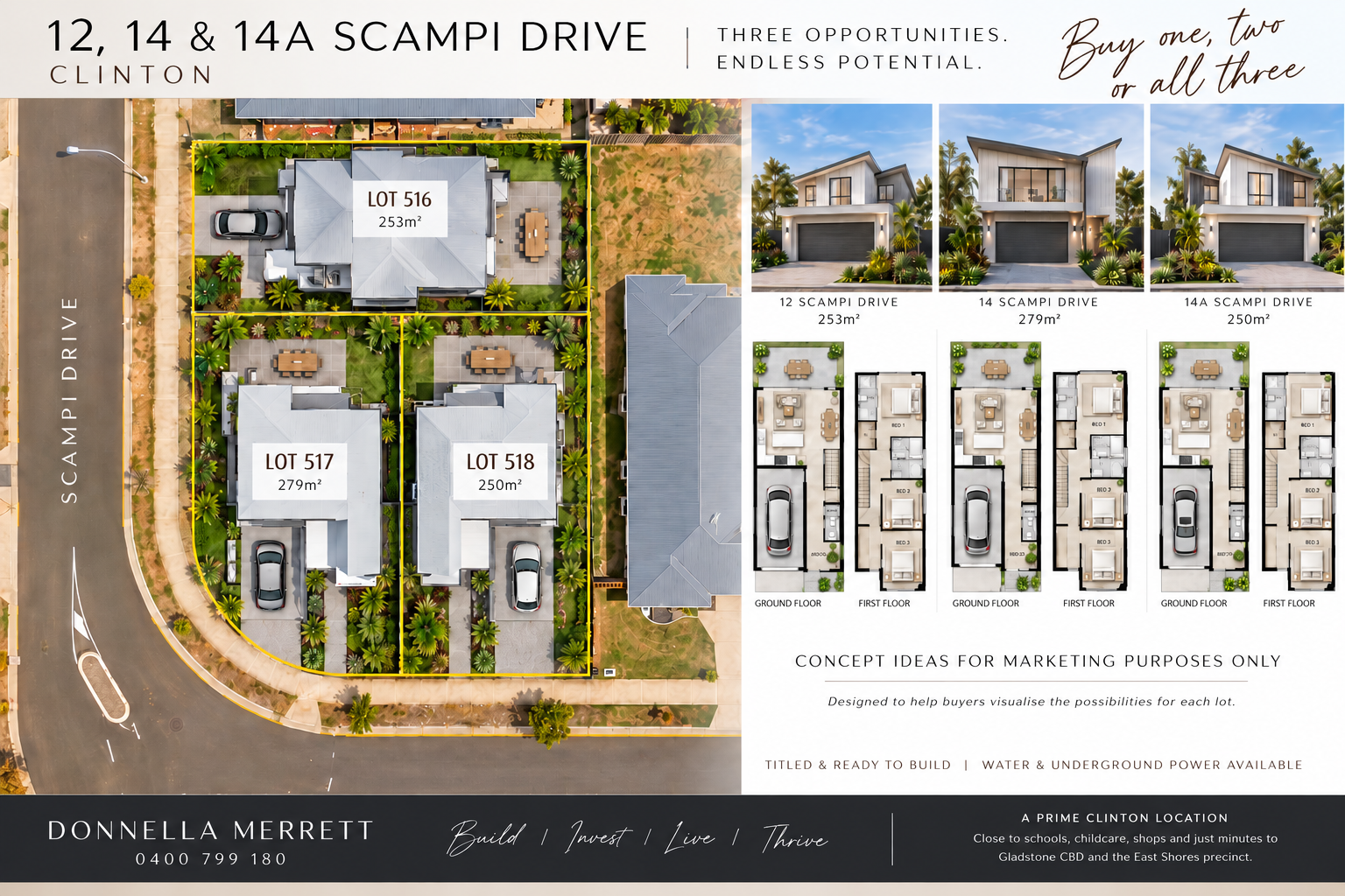 12, 14 & 14A Scampi Drive — photo from Ray White Gladstone