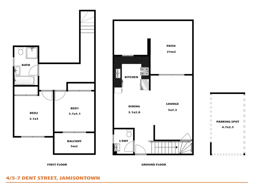 4/5-7 Dent Street, Jamisontown, NSW 2750