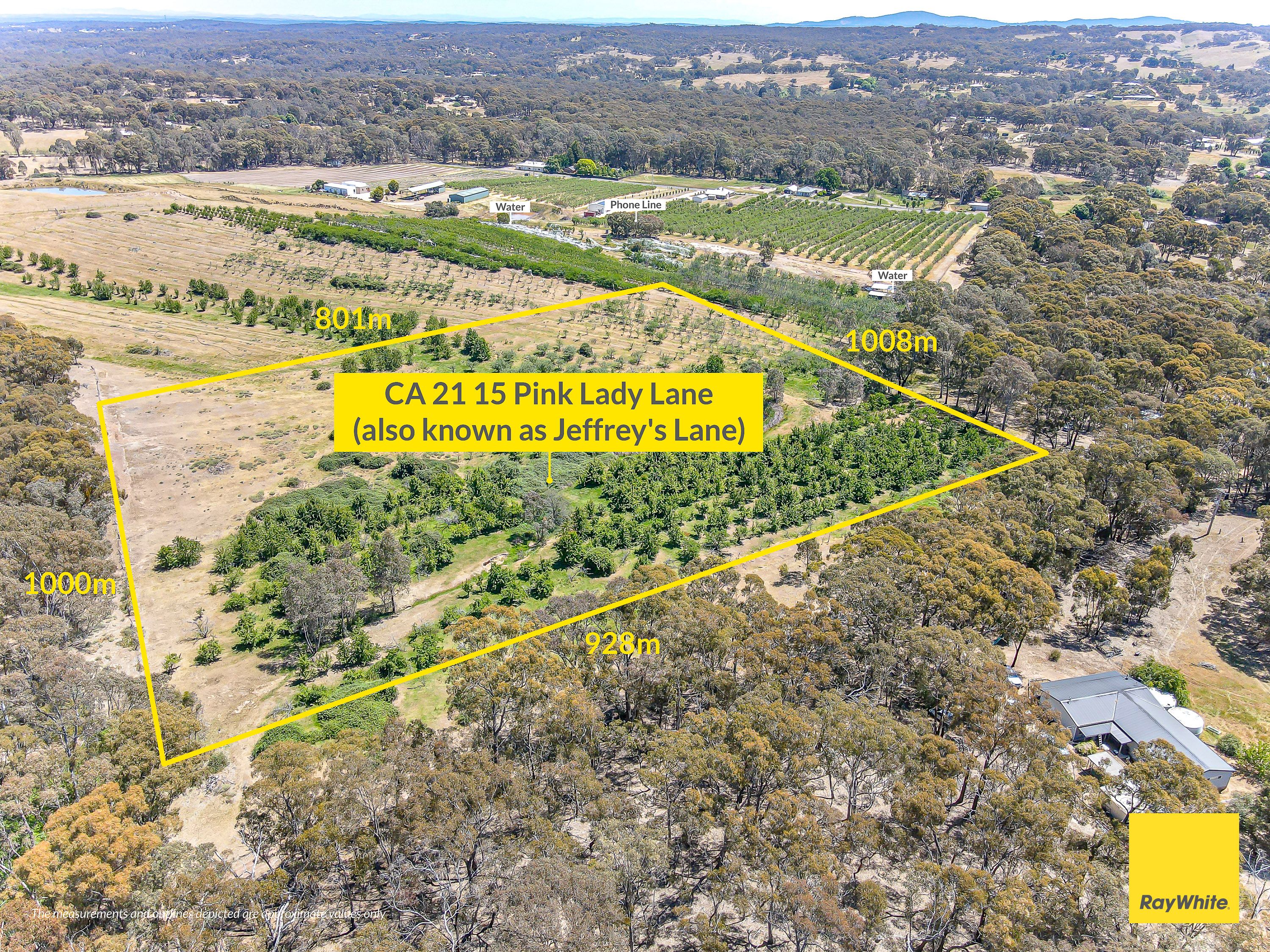 CA 21 15 Pink Lady Lane (Jeffrey's Lane), Harcourt, VIC 3453