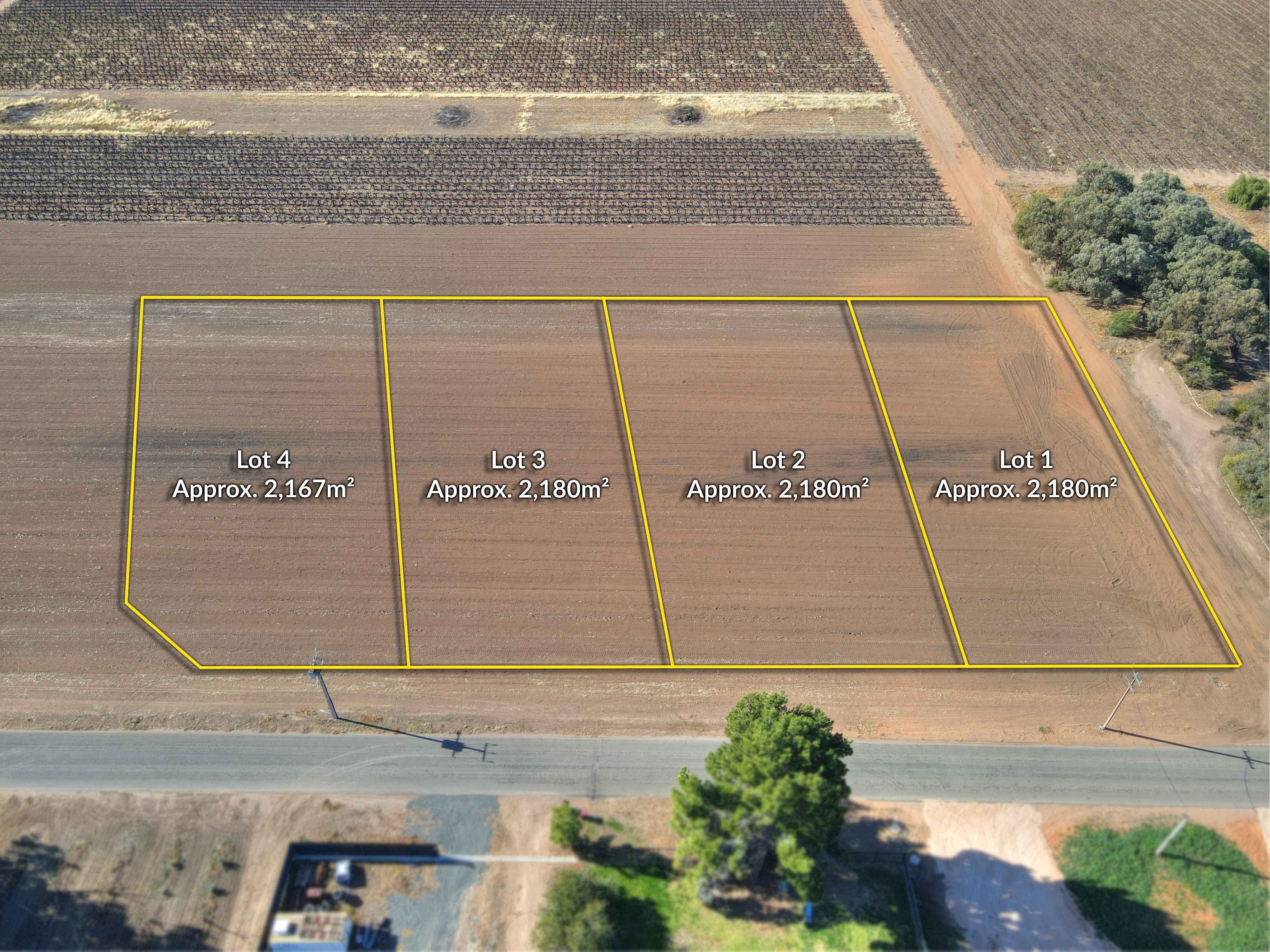 Lots 1, 2, 3 & 4 Arumpo Street, Renmark, SA 5341