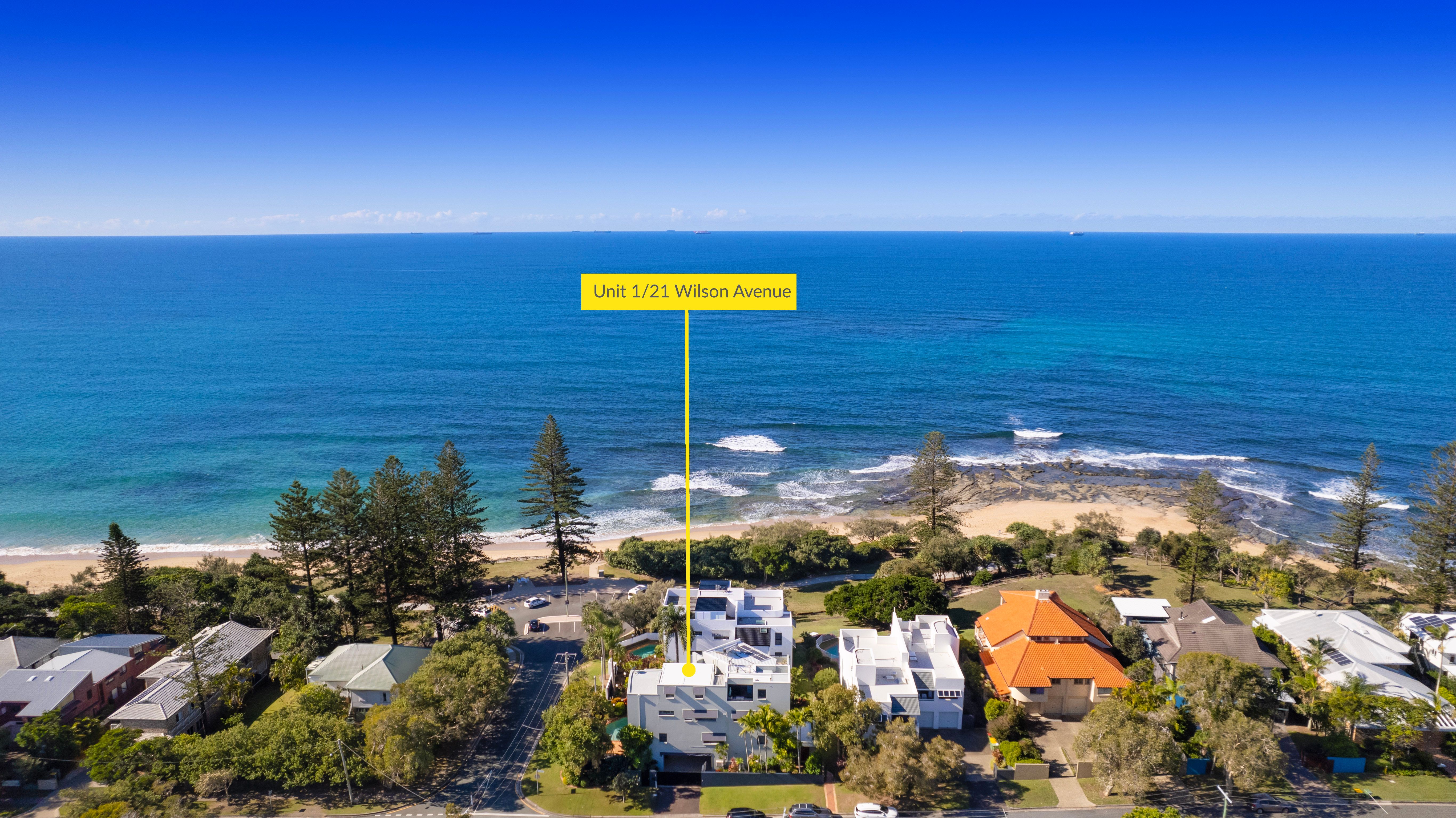 Unit 1/21 Wilson Avenue, Dicky Beach, QLD 4551