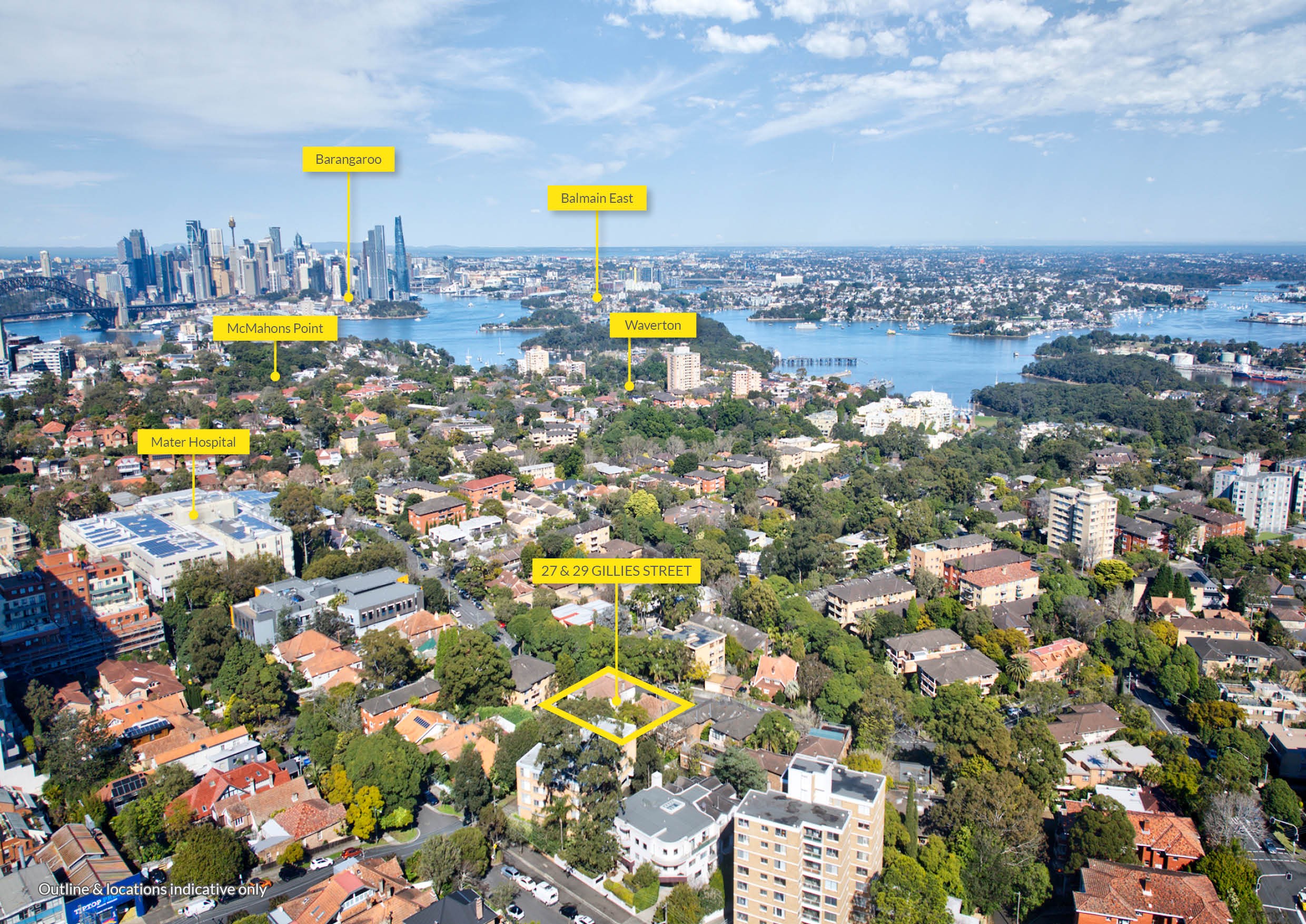 27 & 29 Gillies Street, Wollstonecraft, NSW 2065