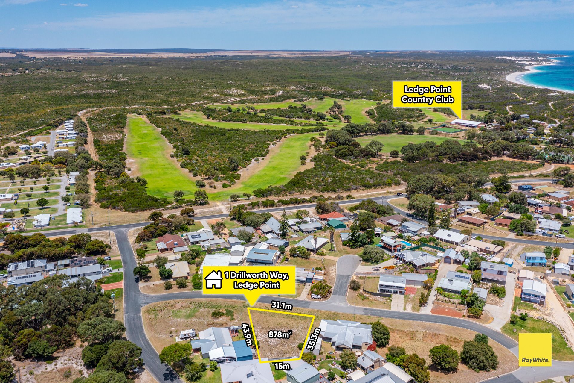 1 Dillworth Way, Ledge Point, WA 6043 Land for Sale Ray White Lancelin