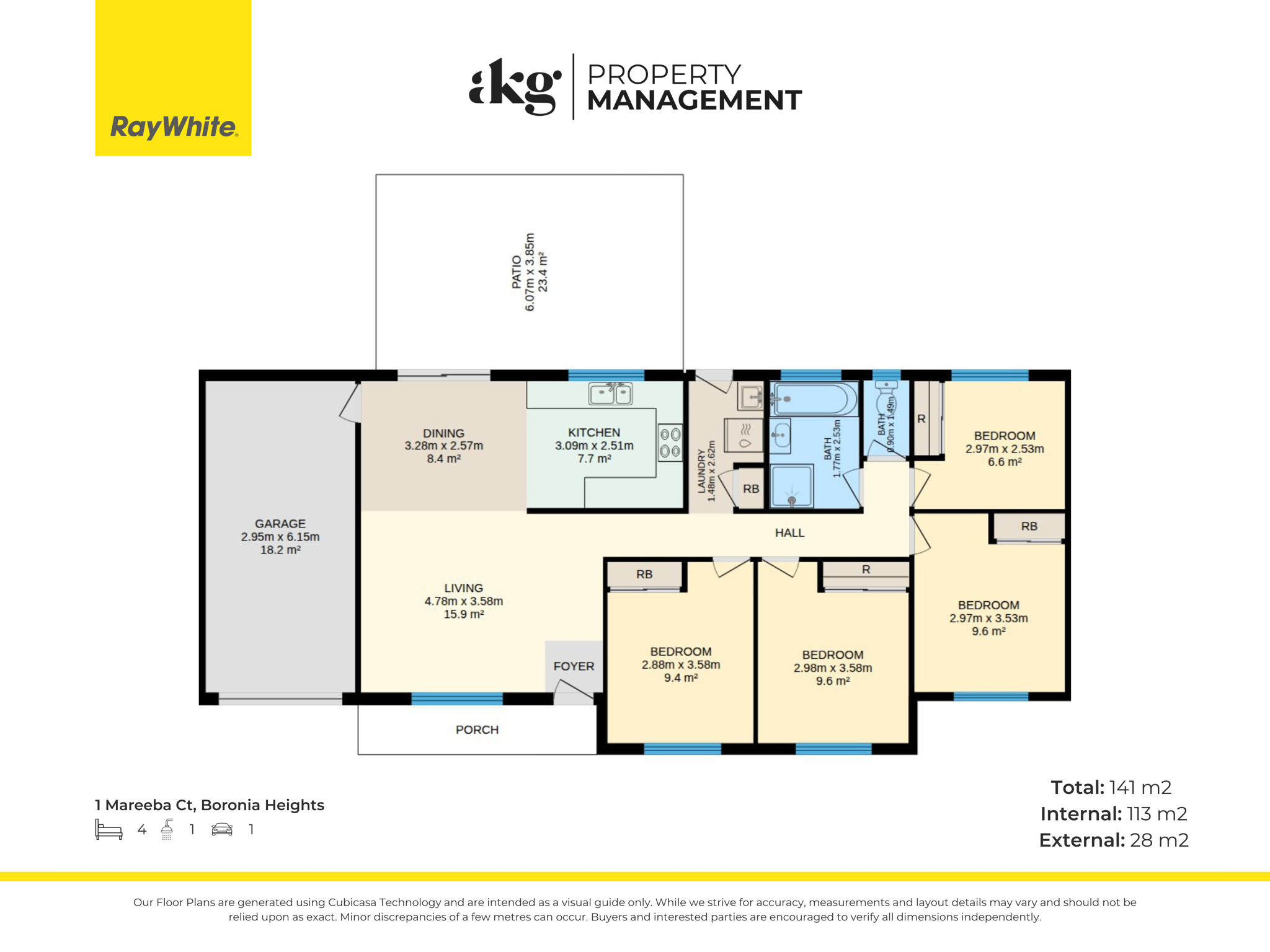 1 Mareeba Court, Boronia Heights, QLD 4124