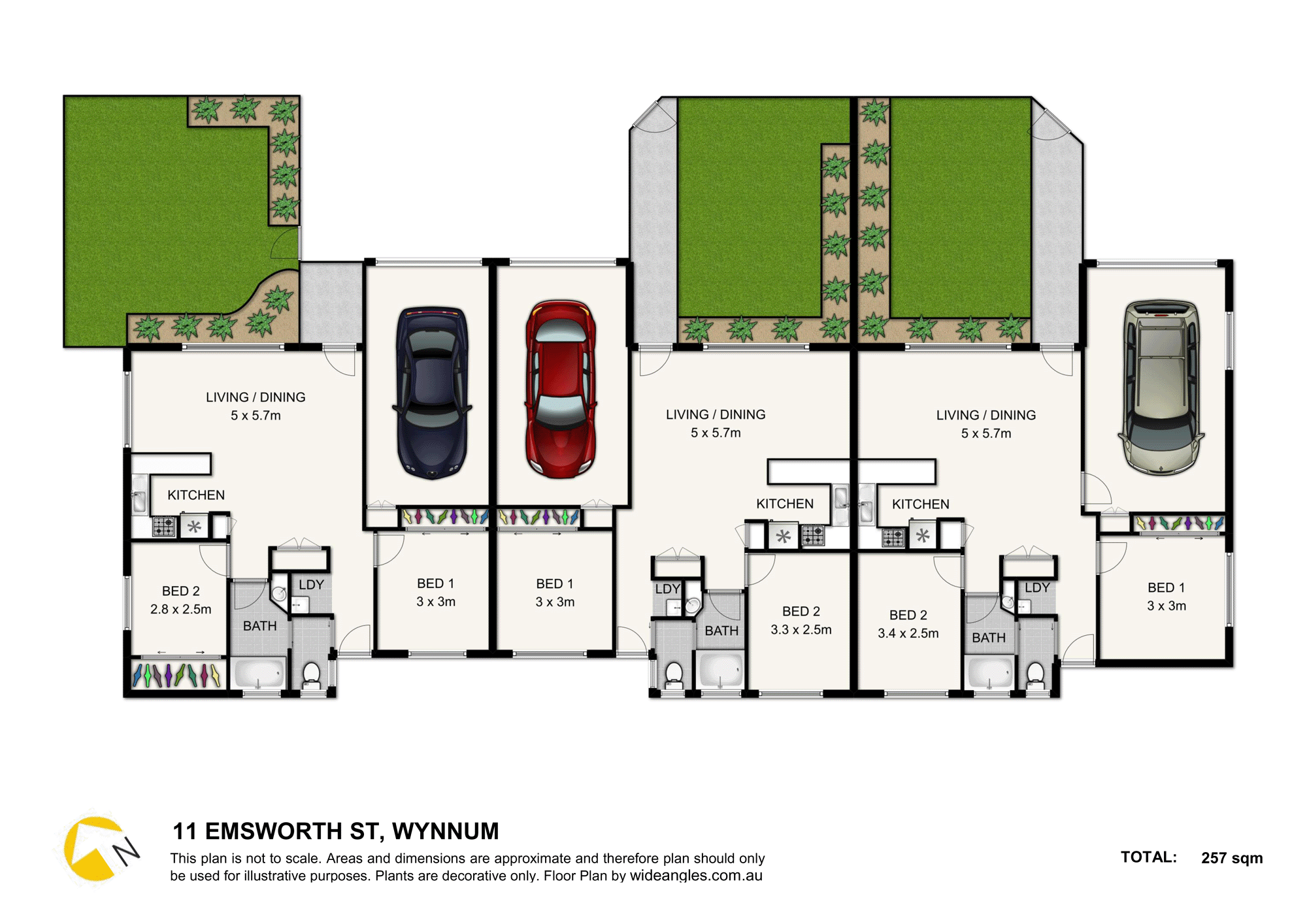 1-2/11 Emsworth Street, Wynnum, QLD 4178