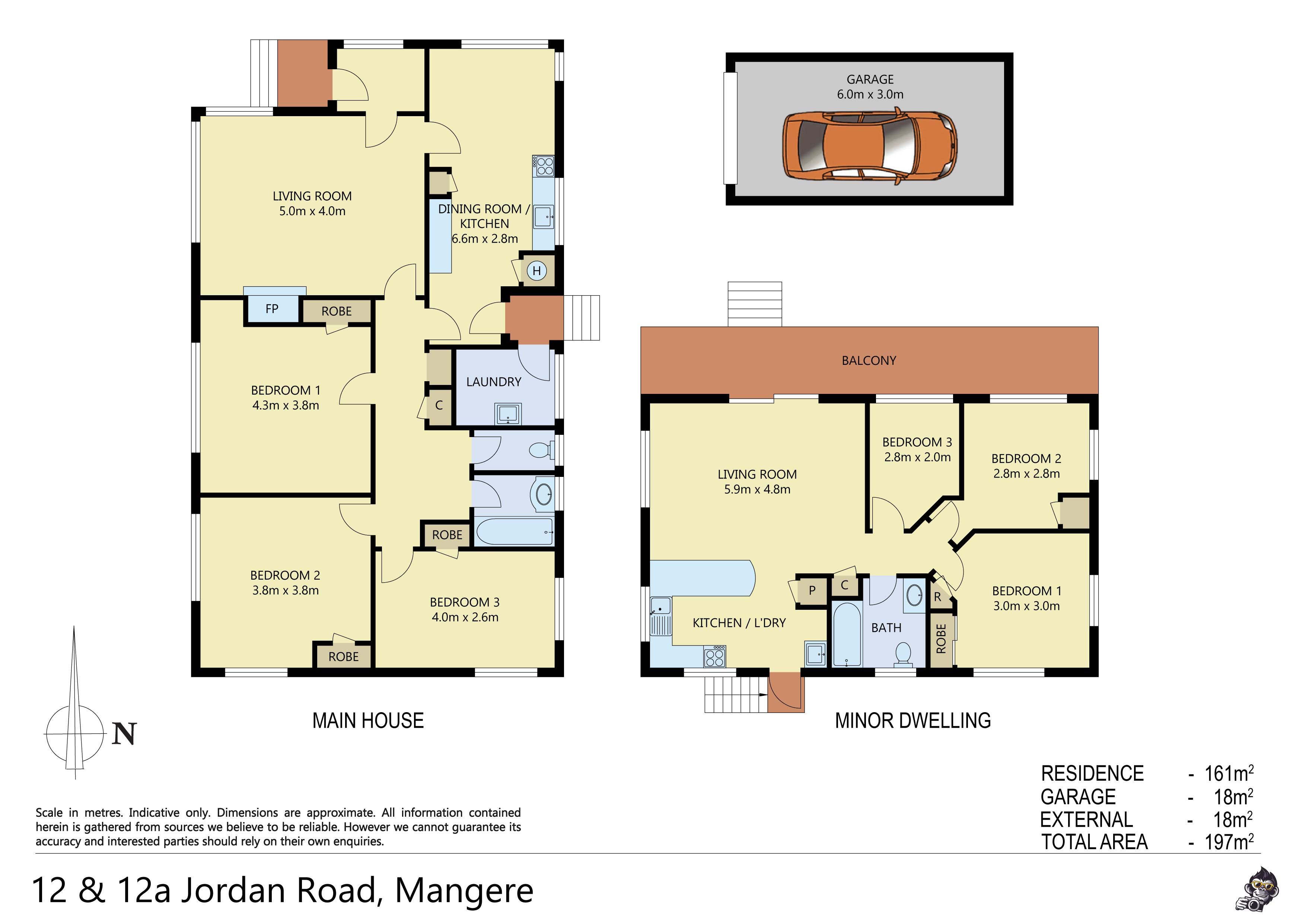 12 & 12a Jordan Road, Mangere, Manukau City