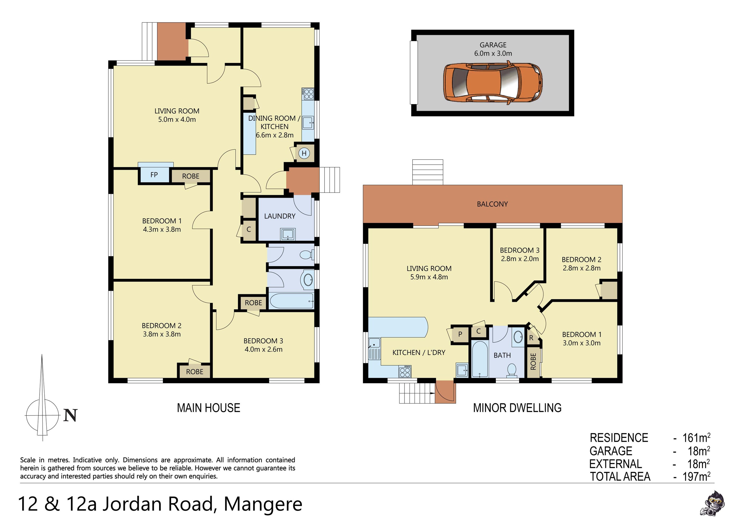 12 & 12a Jordan Road, Mangere, Manukau City
