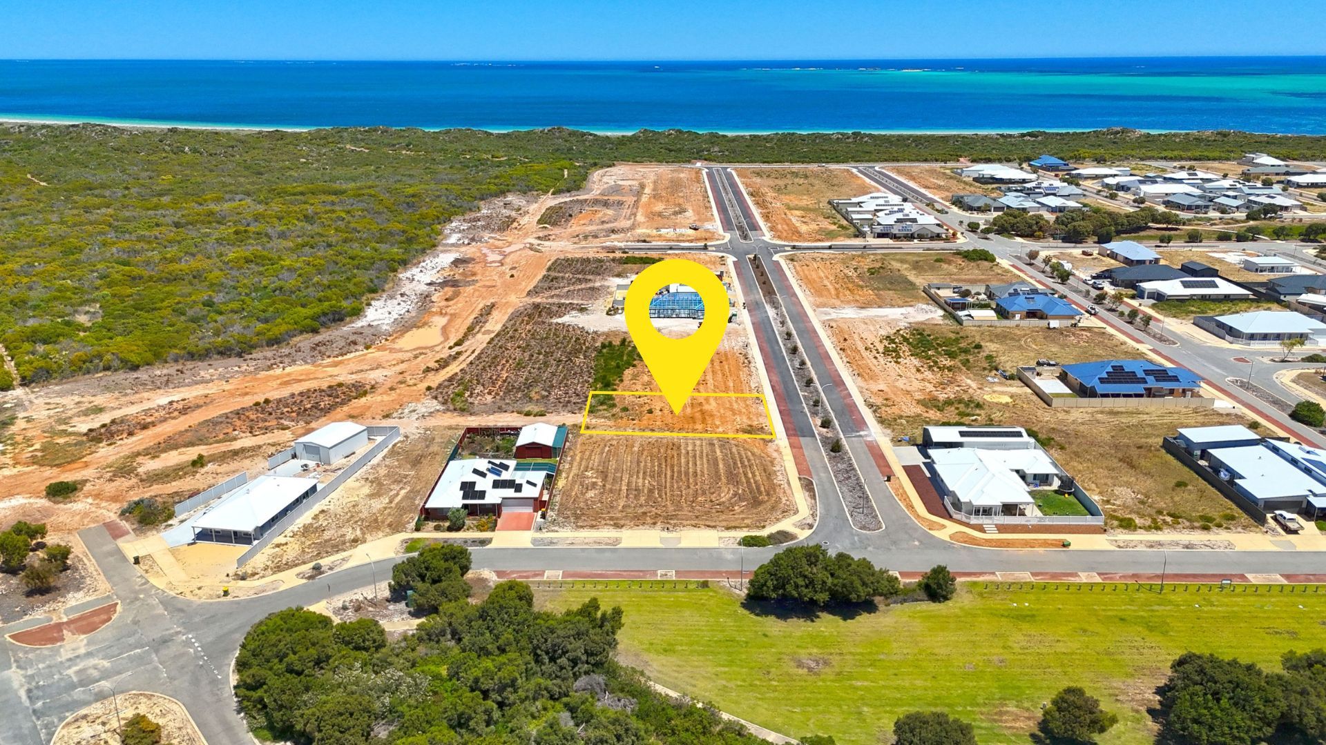 Lot 906, 3 Clifton Avenue — photo from Ray White Jurien Bay