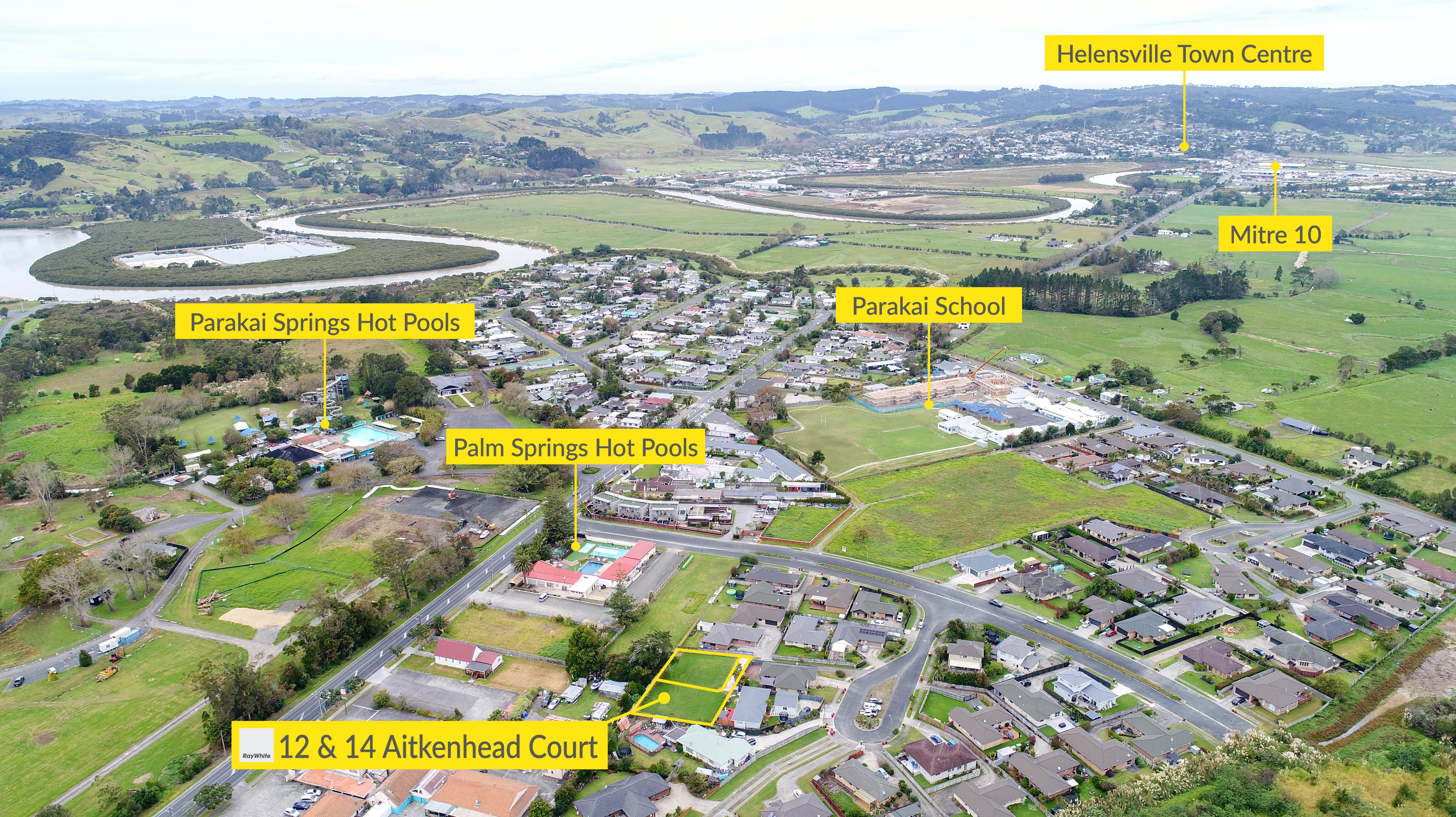 12 & 14 Aitkenhead Court, Parakai, Rodney 0830 Commercial Land for