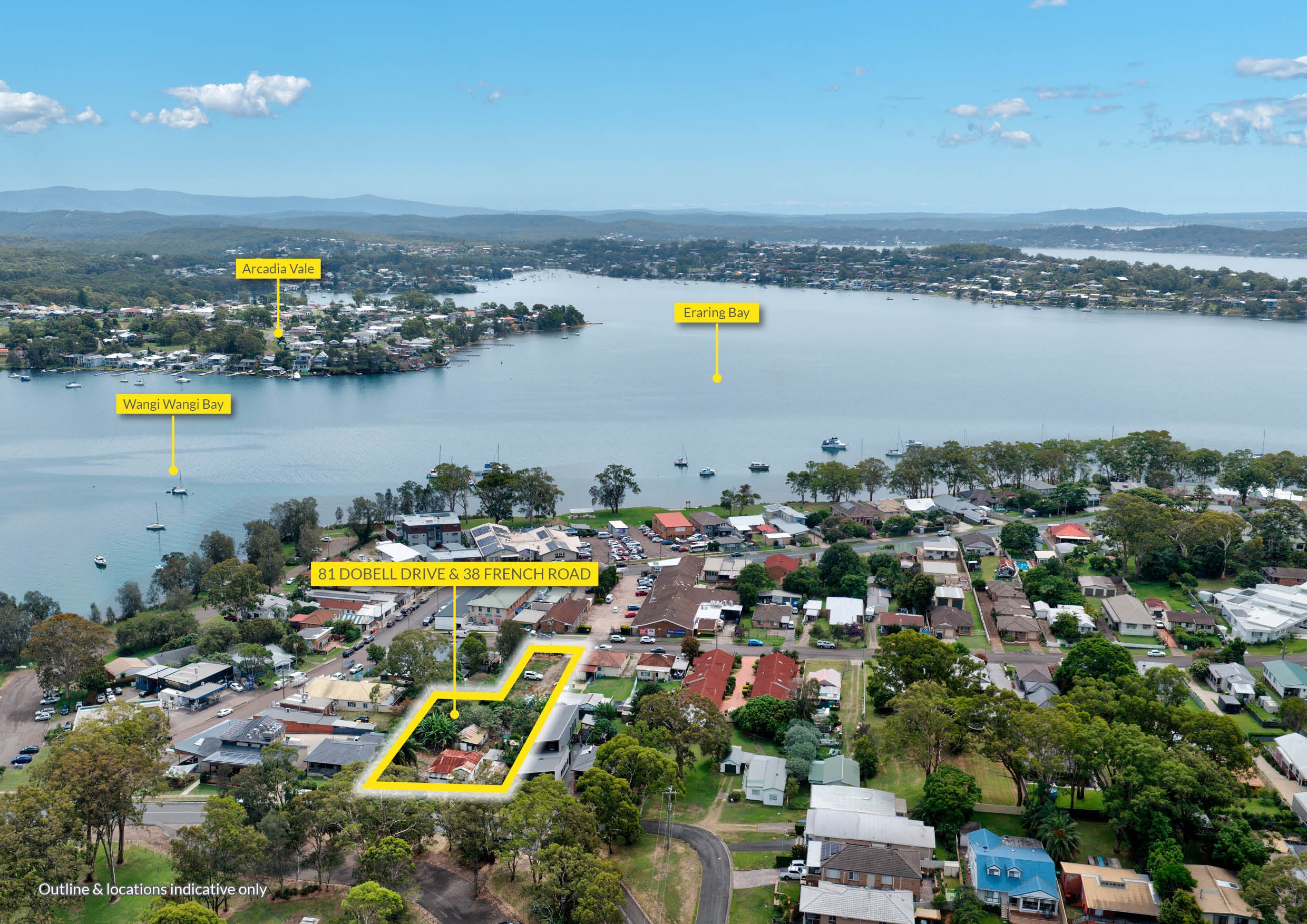 81 Dobell Drive & 38 French Road, Wangi Wangi, NSW 2267