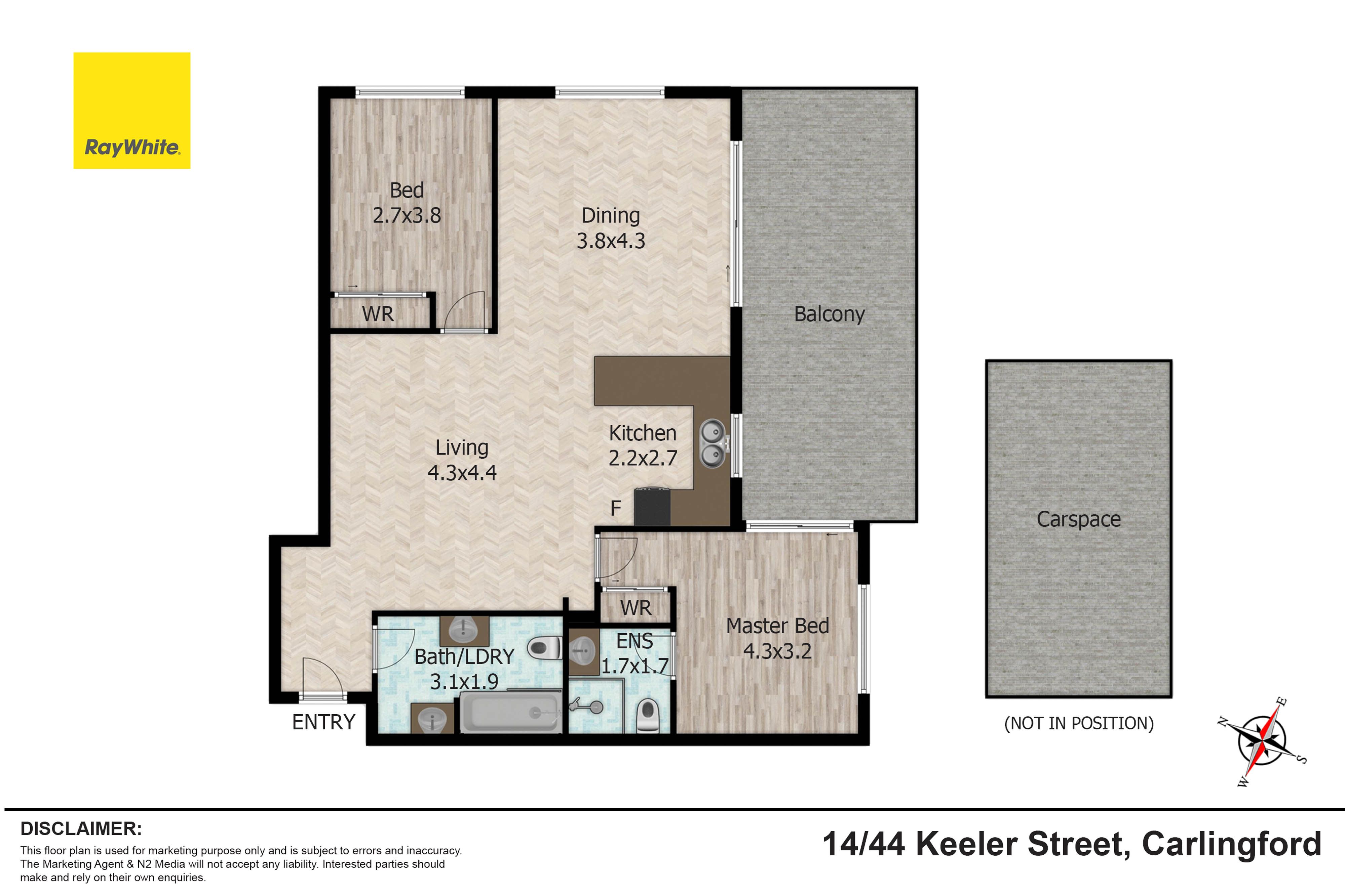 14/44-46 Keeler Street — photo 24 of 24