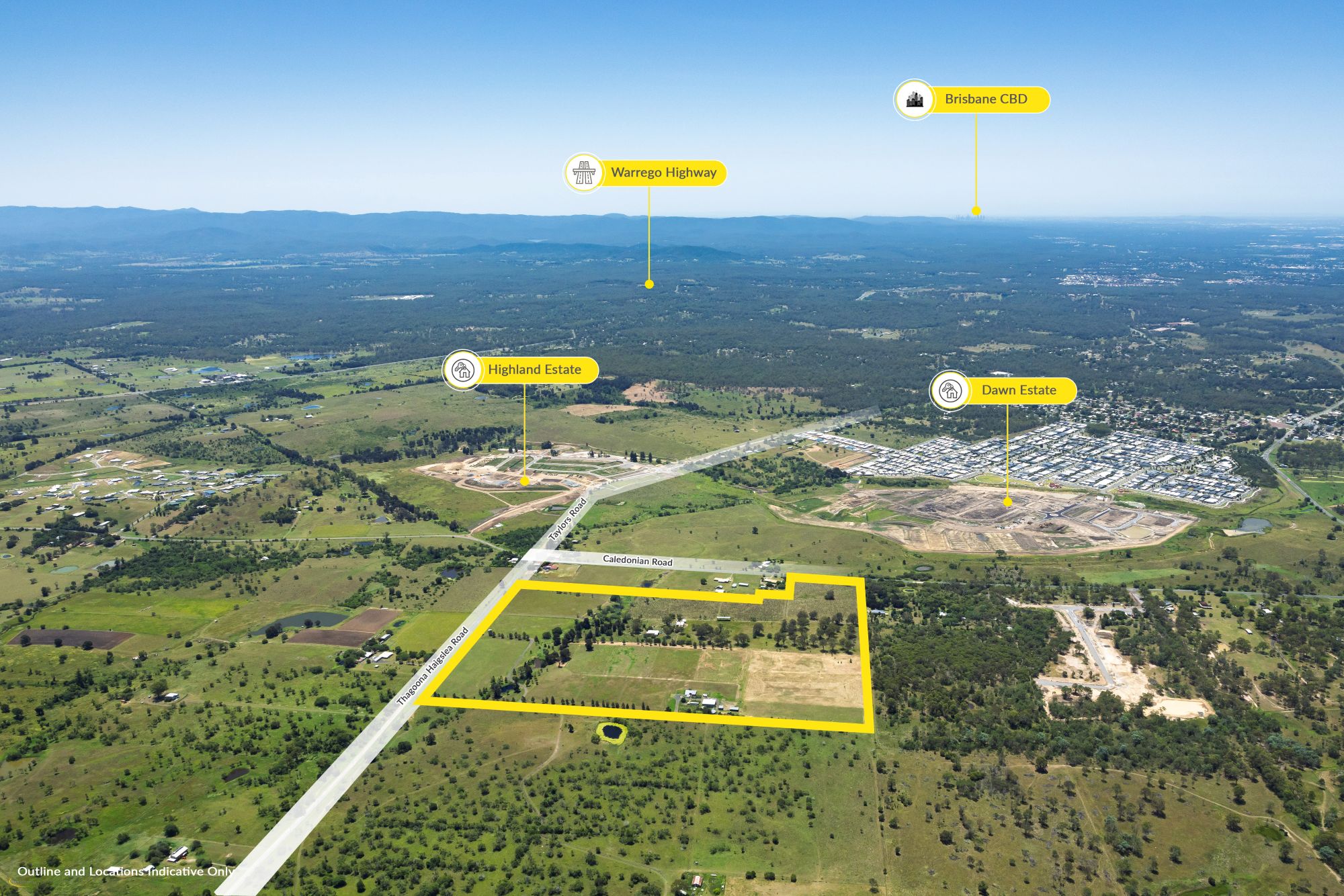 433 Thagoona Haigslea Road and 116 - 130 Caledonian Road, Mount Marrow, QLD 4306