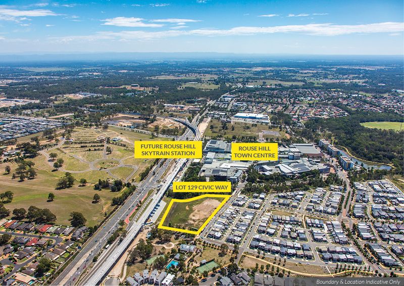 Commercial Land Land/Development Property Sold Rouse Hill, NSW Lot 129 Civic Way