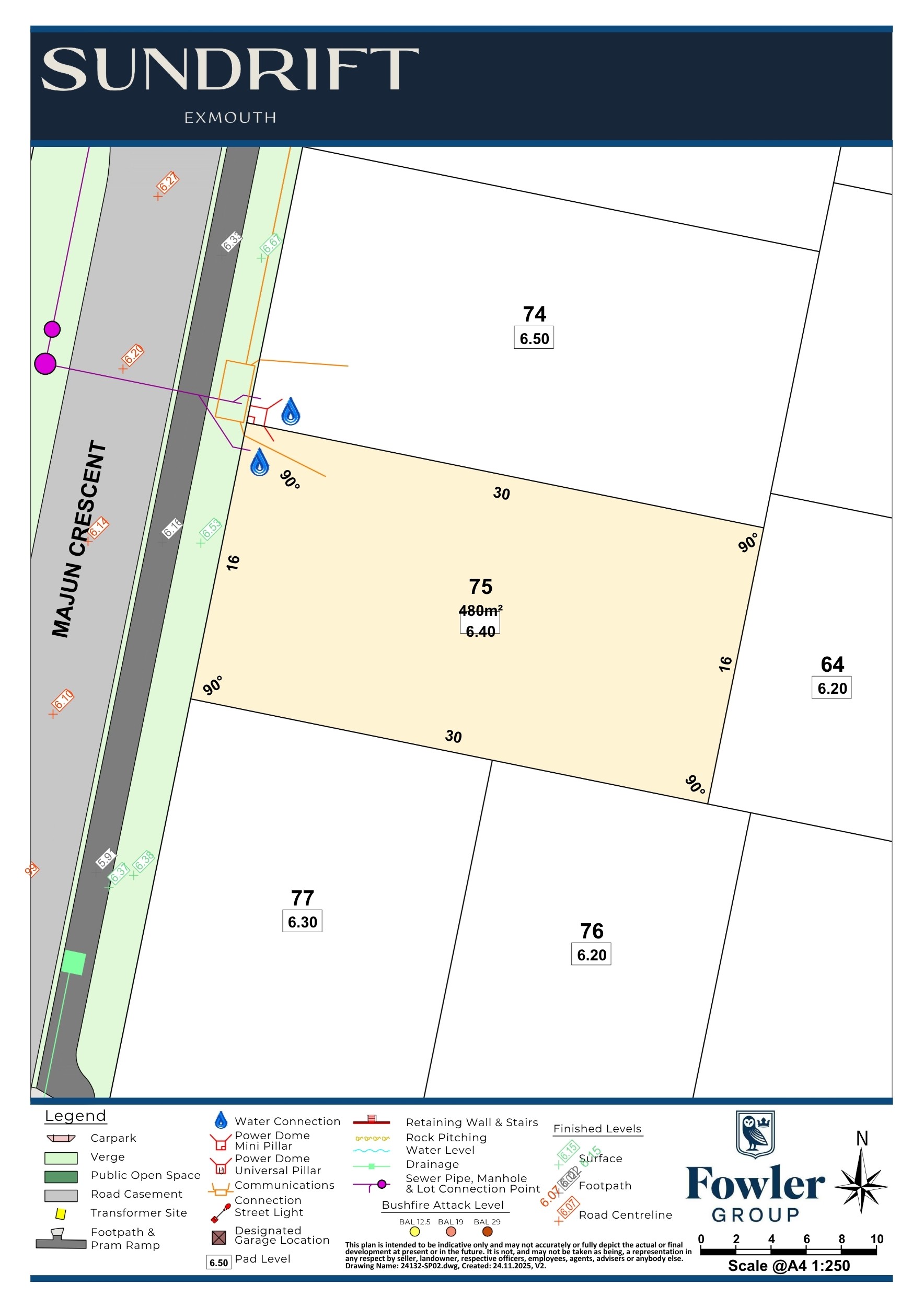 Lot 75 Lot 75 Majun Crescent - Sundrift Estate, Exmouth, WA 6707