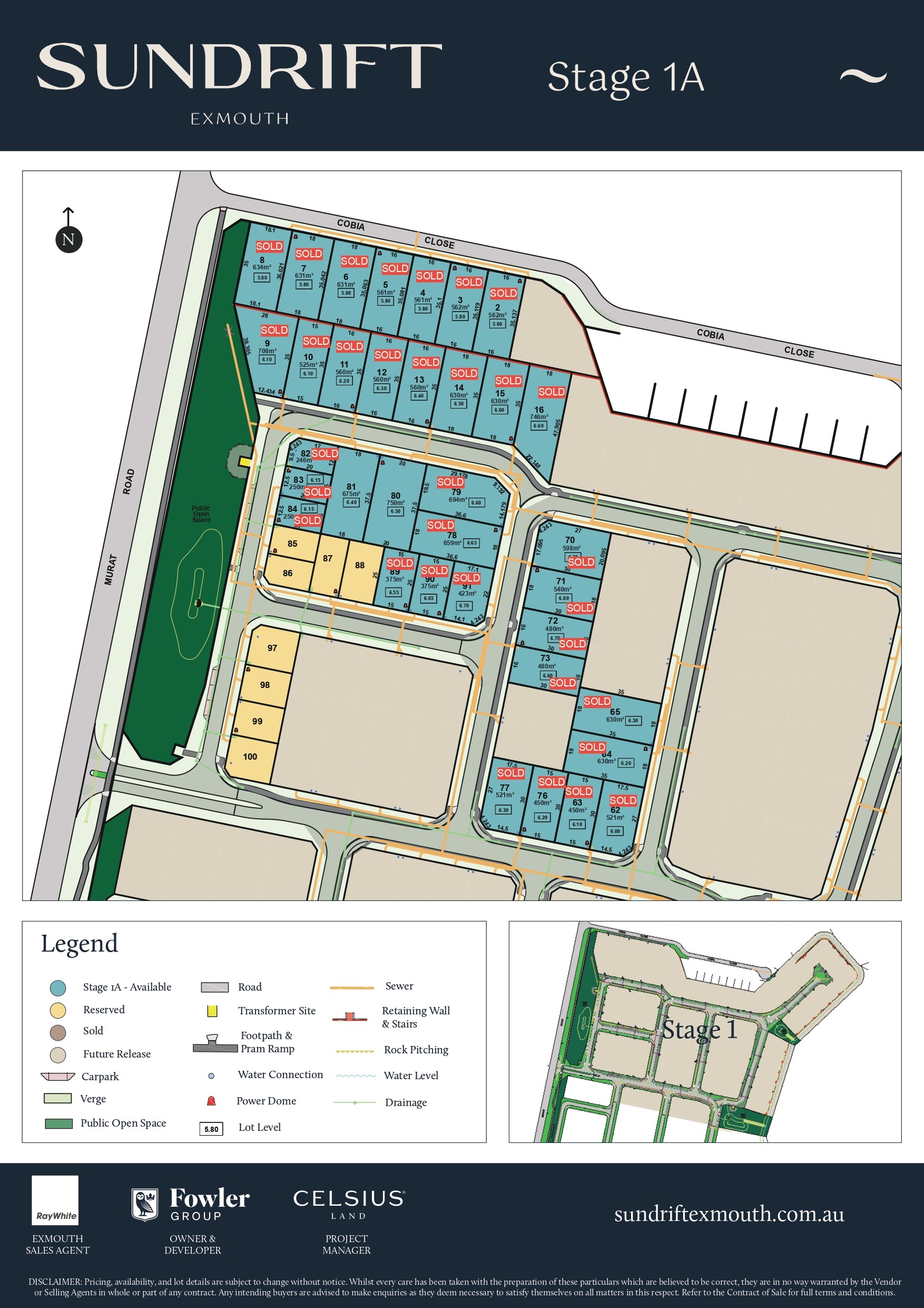 Lot 80 Lot 80 Dellar Parkway - Sundrift Estate, Exmouth, WA 6707