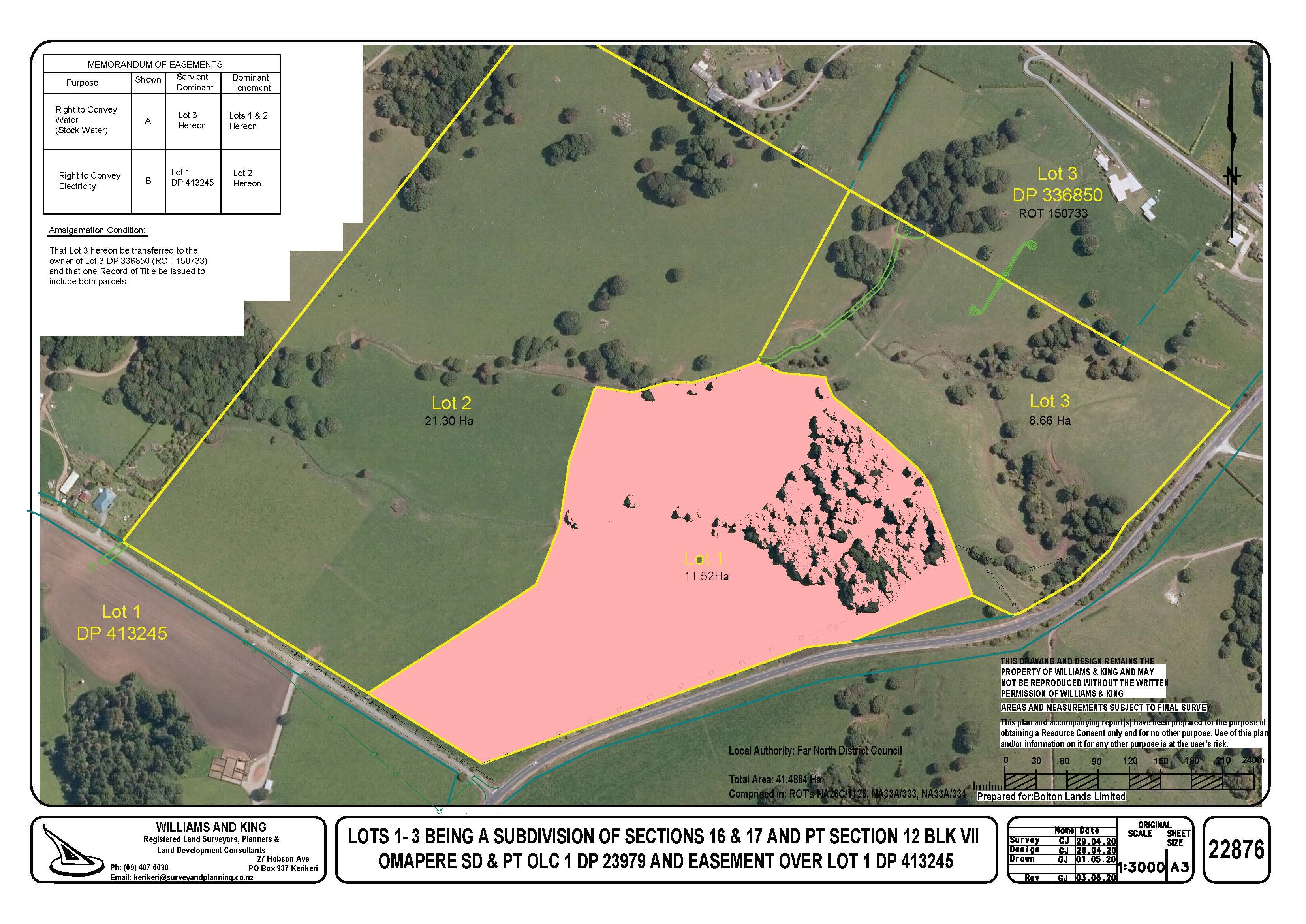 Lot 1, (Proposed Subdivision), 393 Waiare Road, Okaihau, Far North District