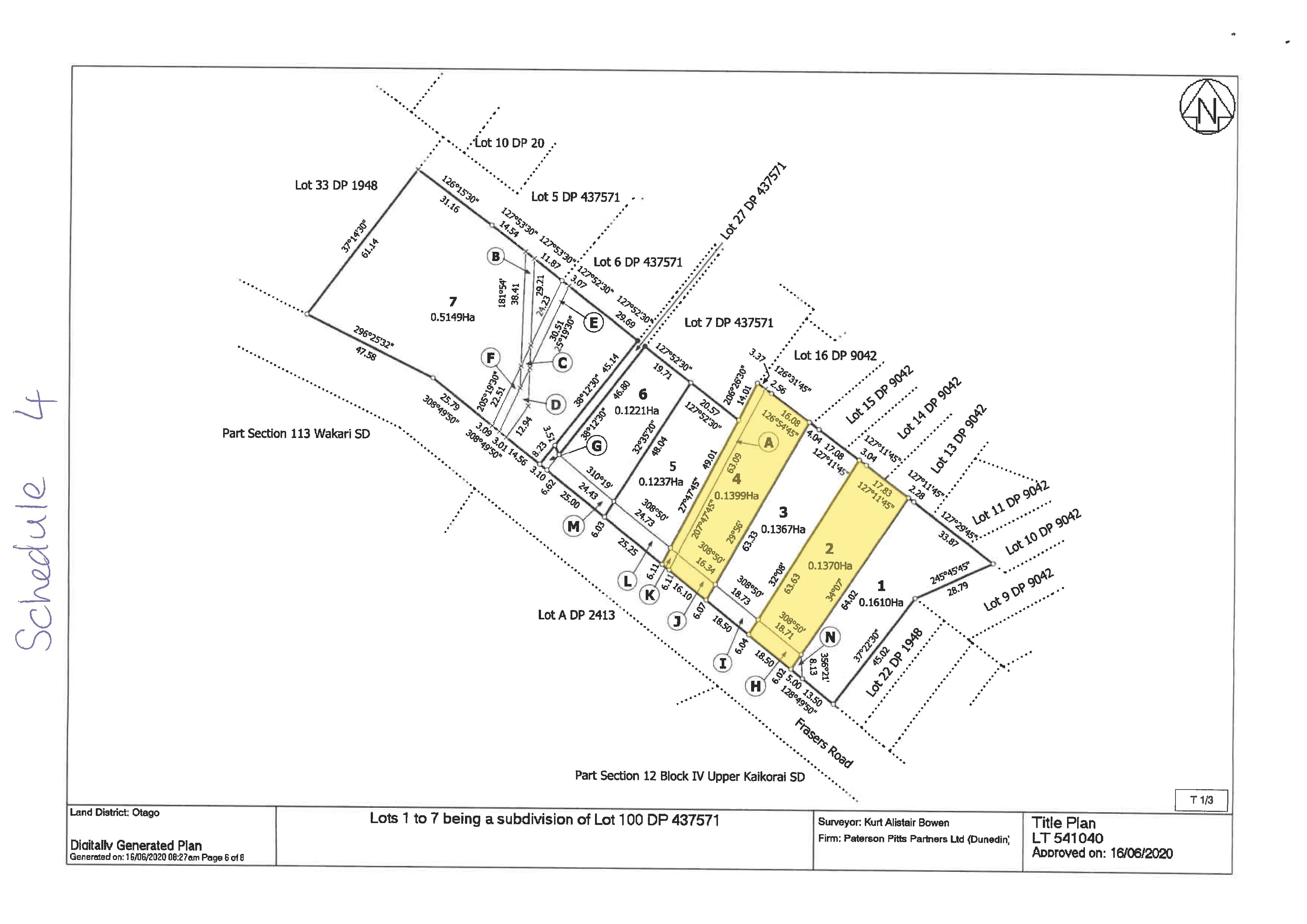 Lot 2, 62 Frasers Road, Glenross, Dunedin City