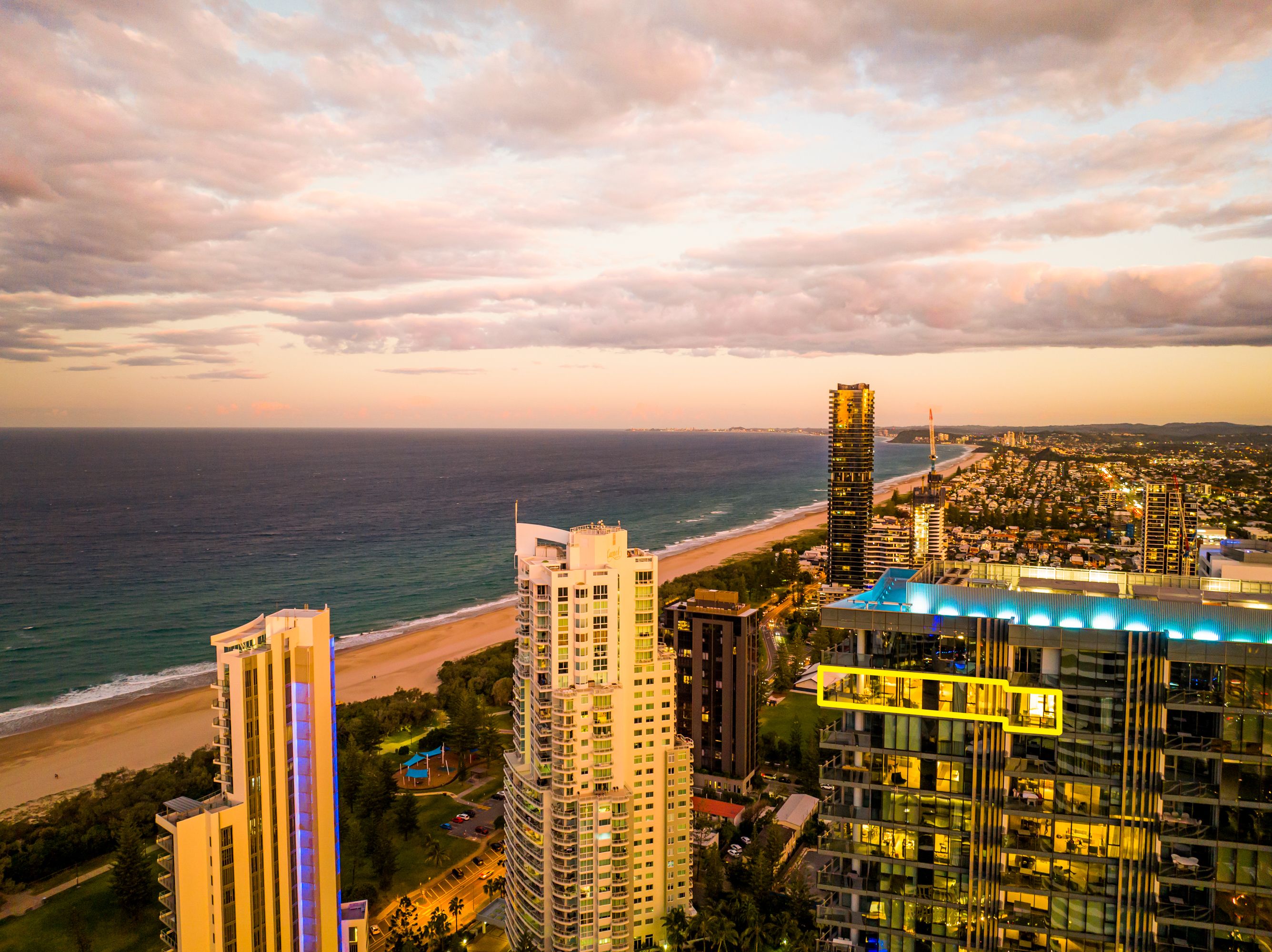3401/12 Philip Avenue, Broadbeach, QLD 4218