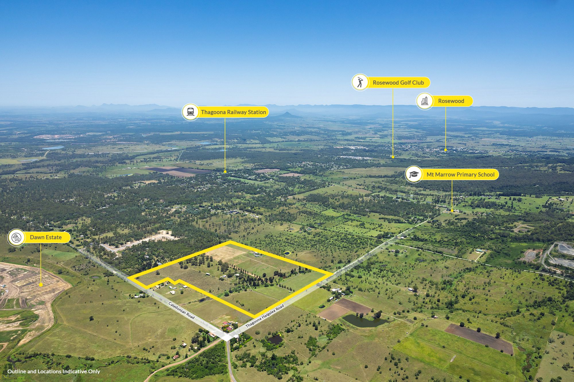 433 THAGOONA HAIGSLEA ROAD and 116 - 130 Caledonian Road, Mount Marrow, QLD 4306