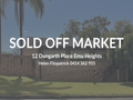 SOLD OFF MARKET BY HELEN FITZPATRICK  0414 362 955 - Emu Heights