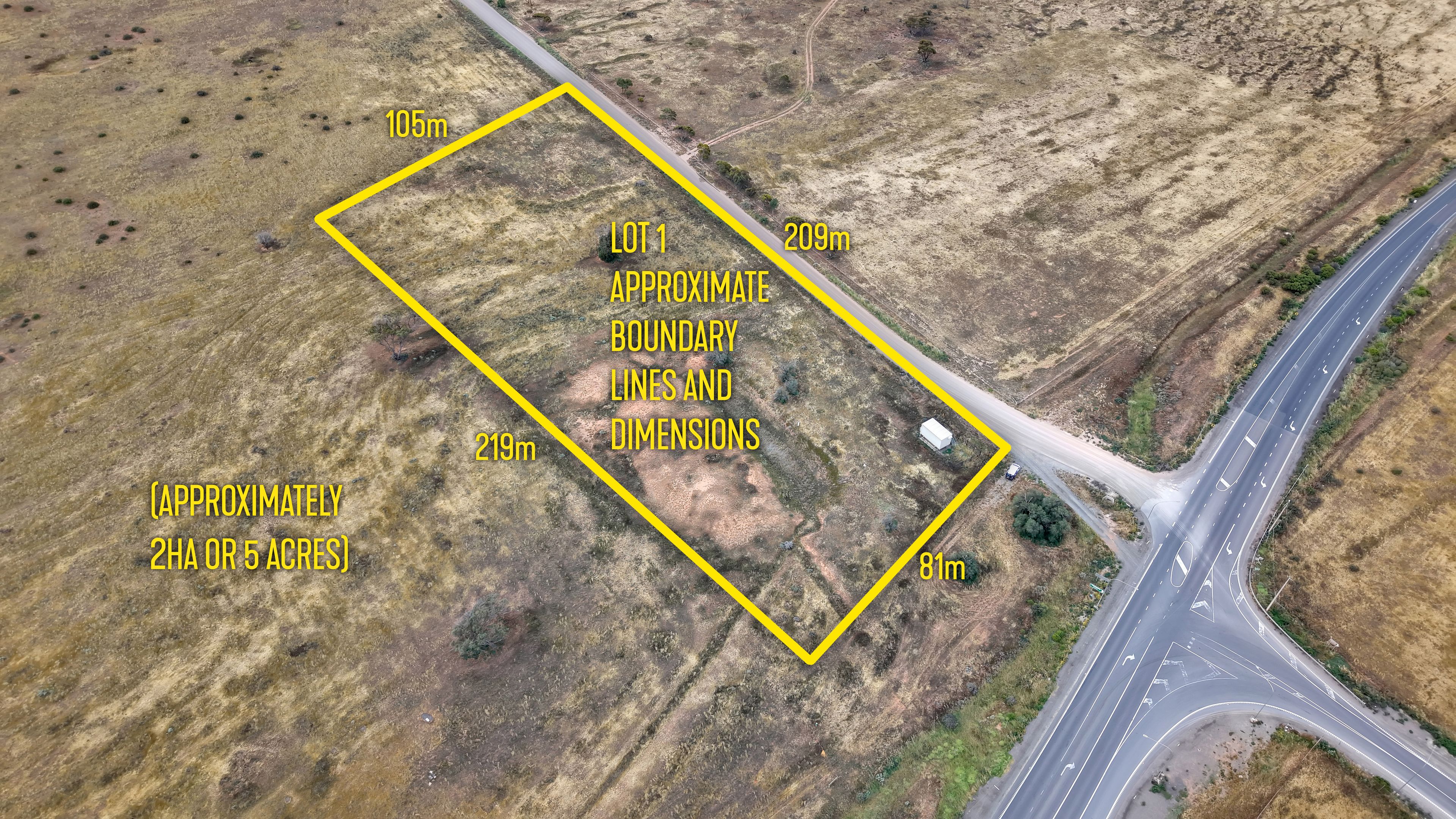 Lot 733 Bower Boundary Road — photo from Ray White Gawler East