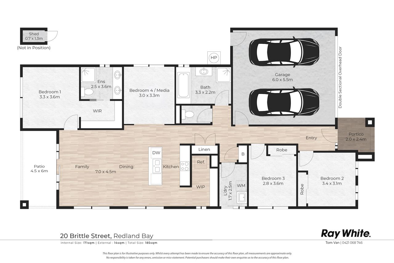 Floor plan 1 for 20 Brittle Street, Redland Bay