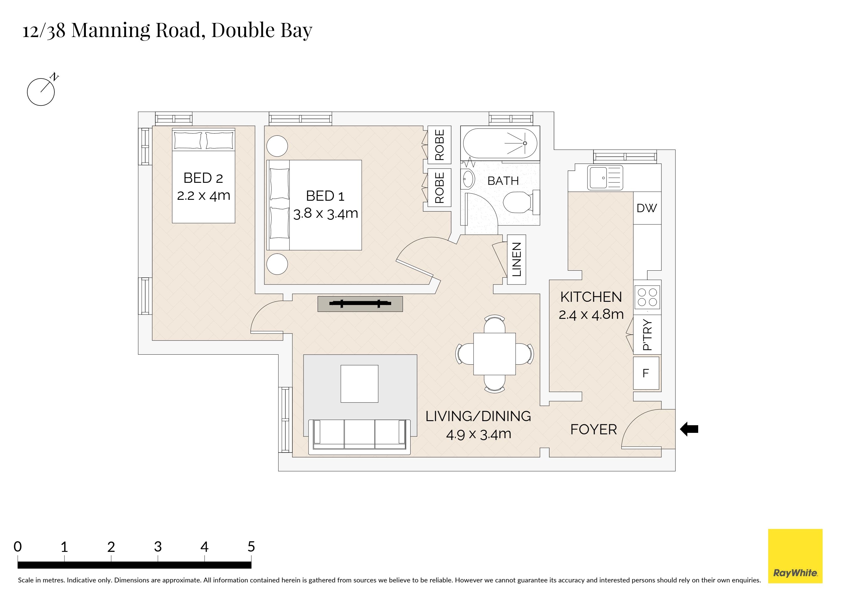 12/38 Manning Road, Double Bay, NSW 2028