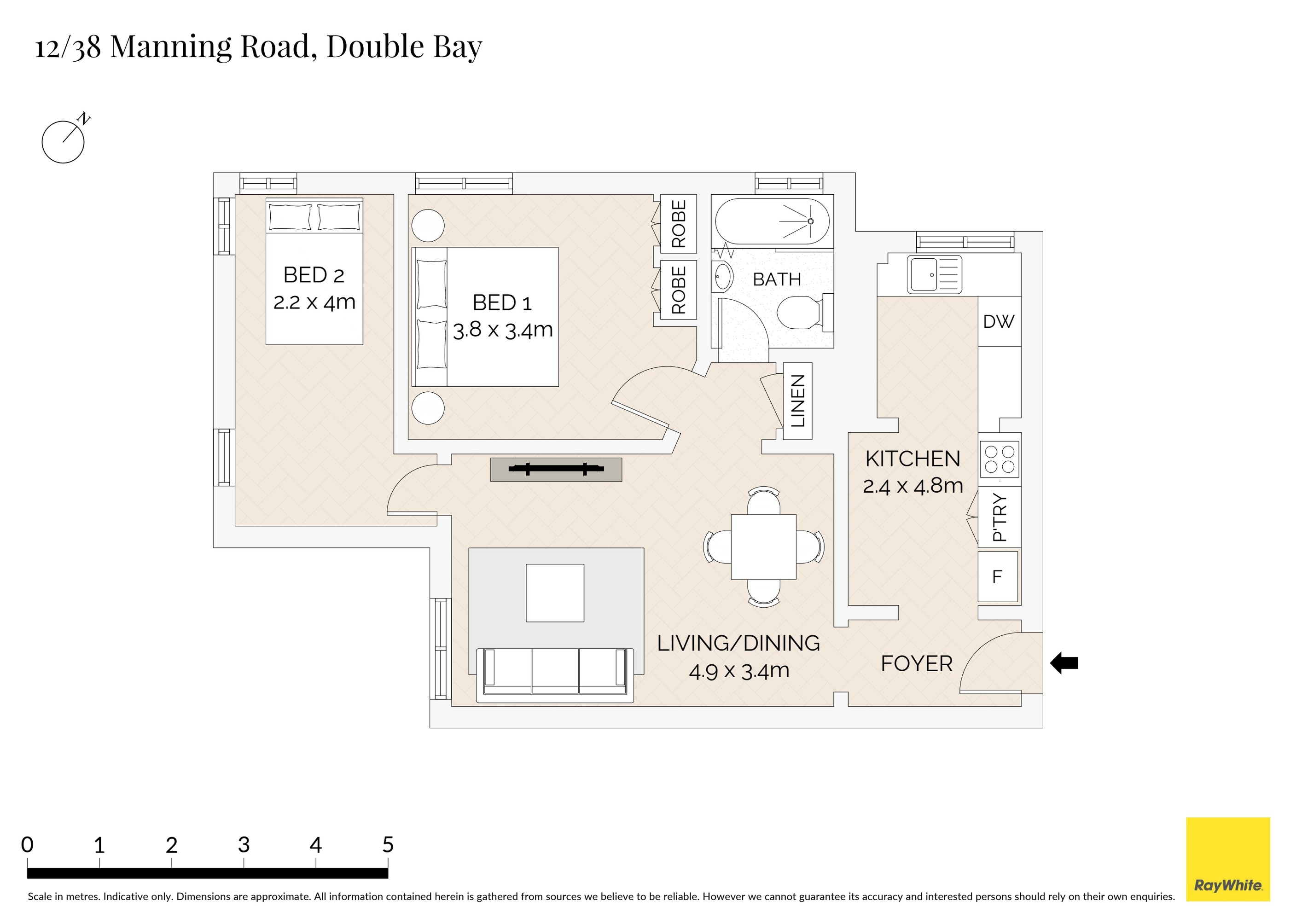 12/38 Manning Road, Double Bay, NSW 2028